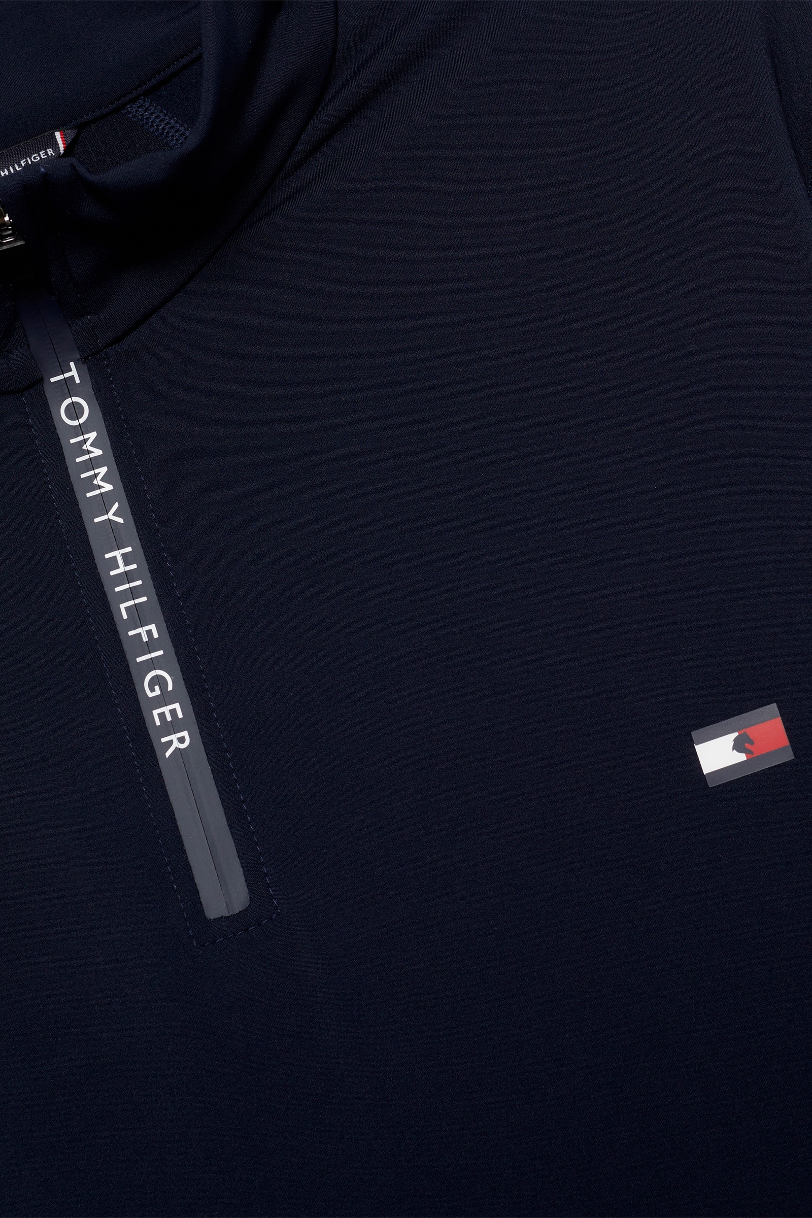 Tommy Hilfiger Equestrian 1/4 Zip Thermo Herren Langarm-Shirt