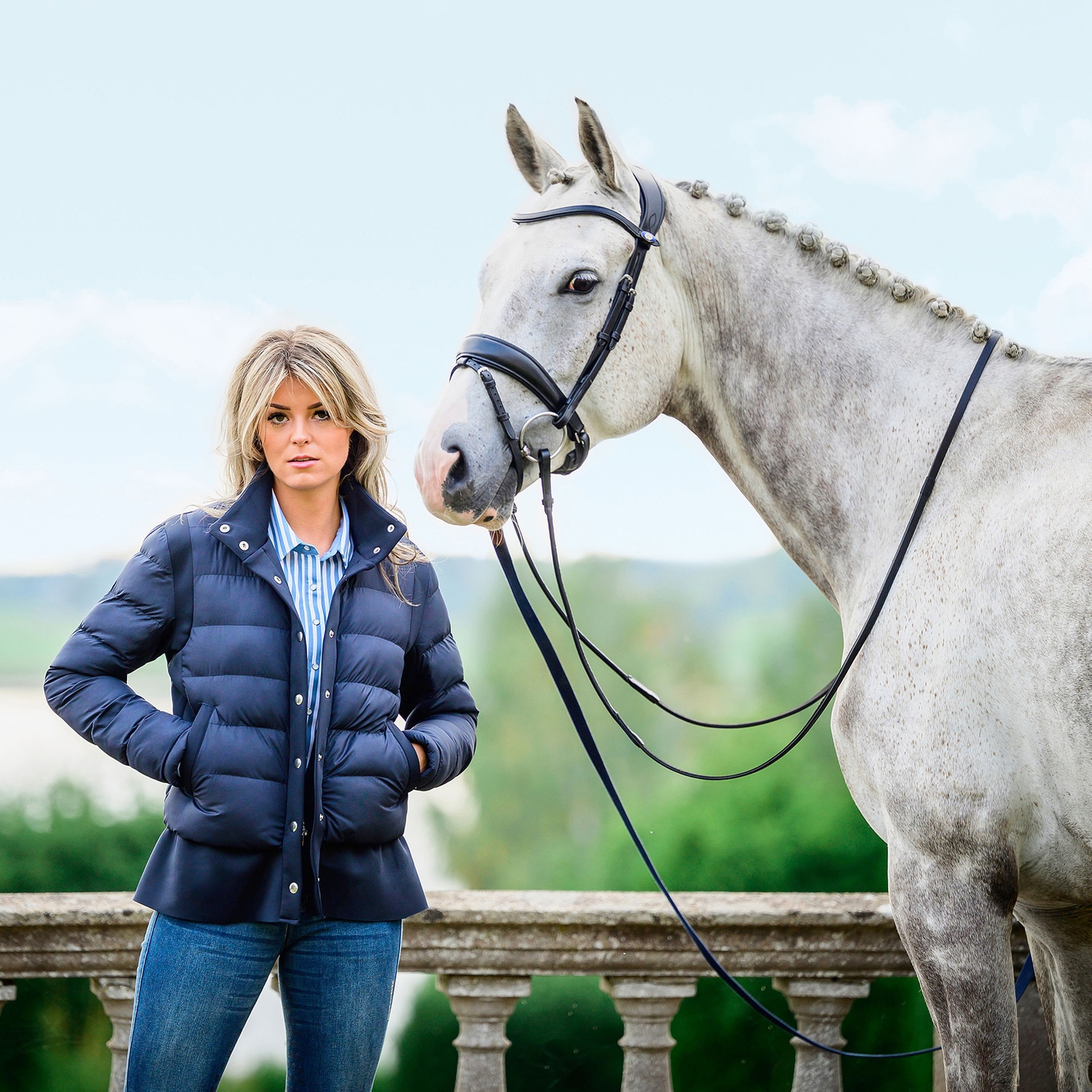 PS of Sweden Paisley Damenjacke