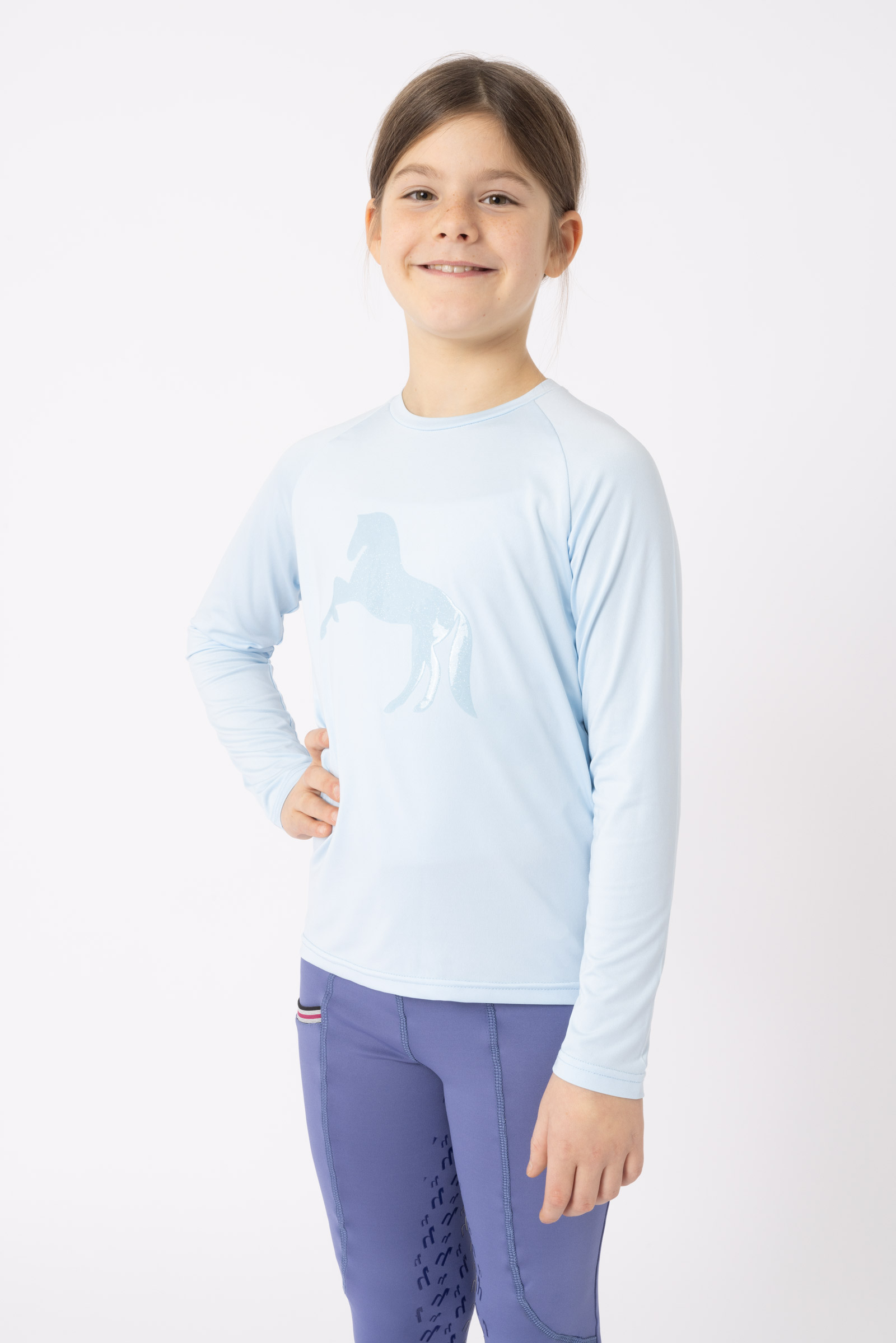 Horze Flora Kinder Langarm Funktionsshirt