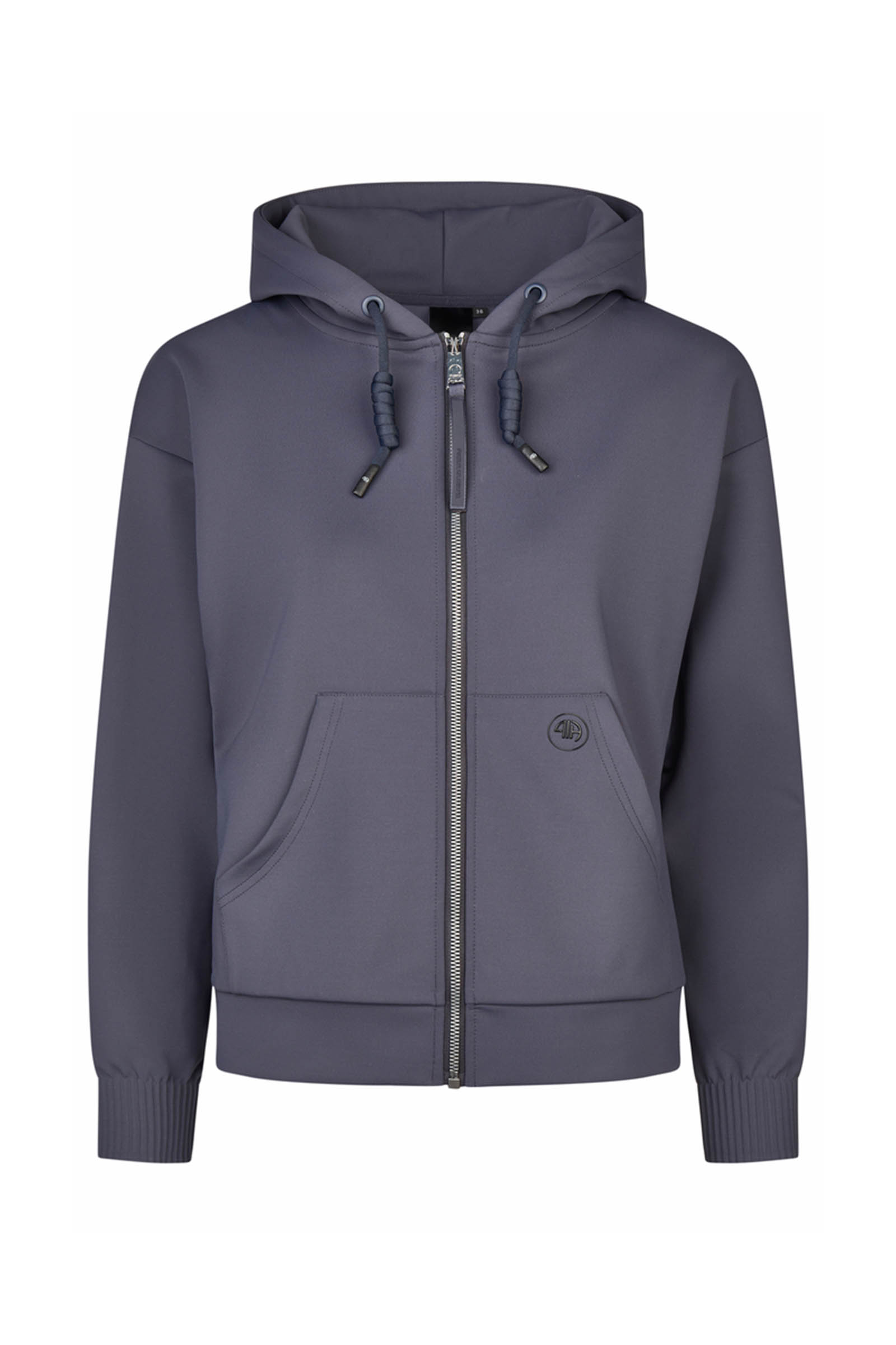 Graphite Blue Pikeur Athleisure Damen Hoody Jacke