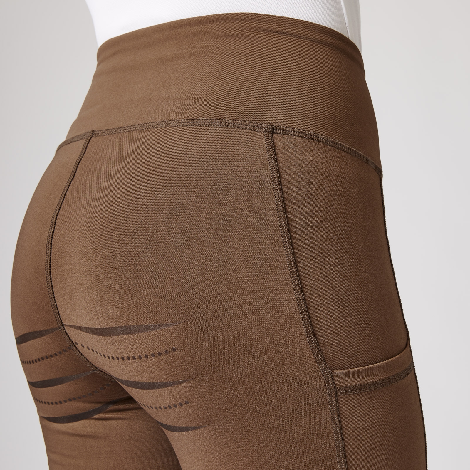 Reitleggings für Damen mit Silikonvollbesatz und Handytaschen