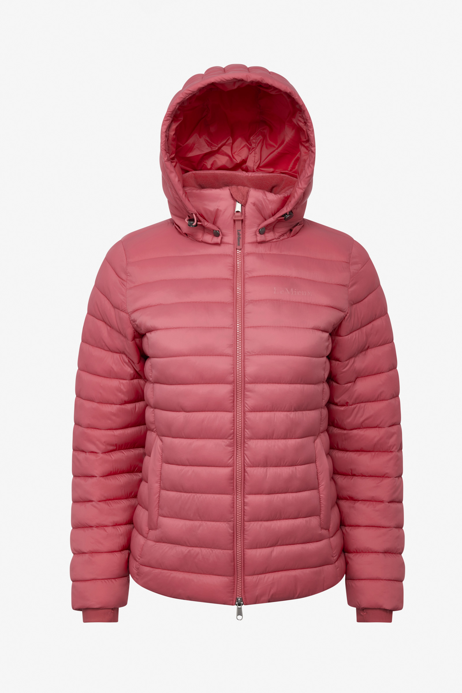 LeMieux Rose Damen-Steppjacke mit Kapuze