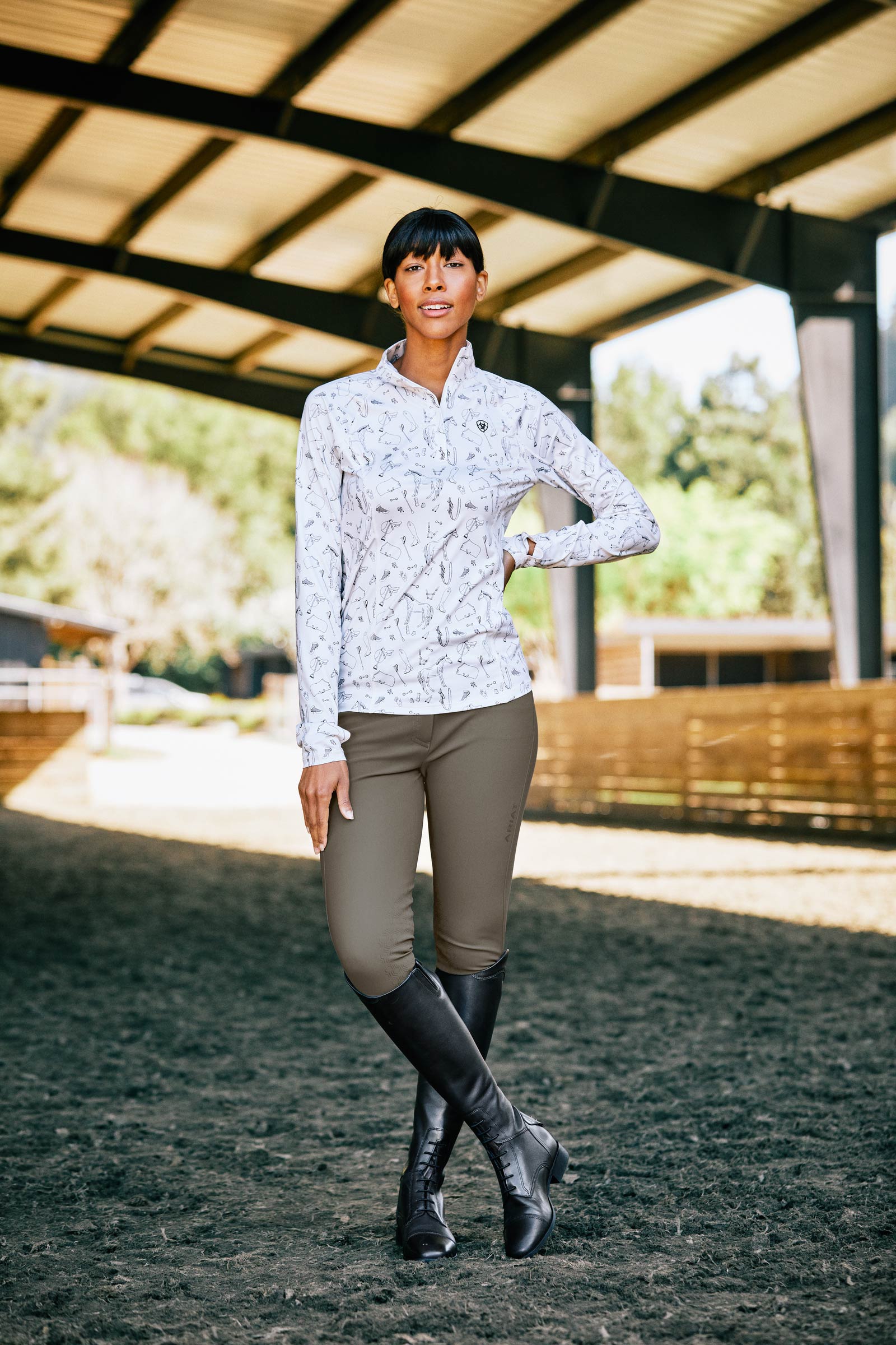 Ariat Palisade Cocoa Damen Reitsteifel