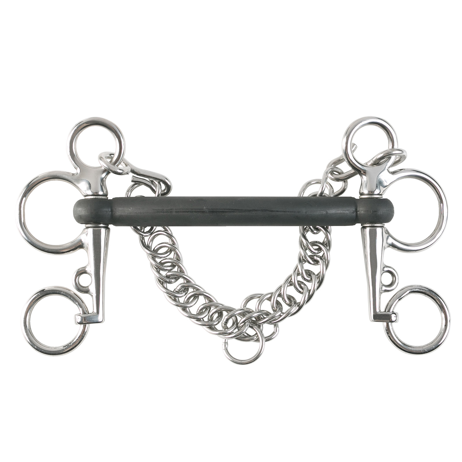 Horze Stangen-Pelham Gummi-Gebiss