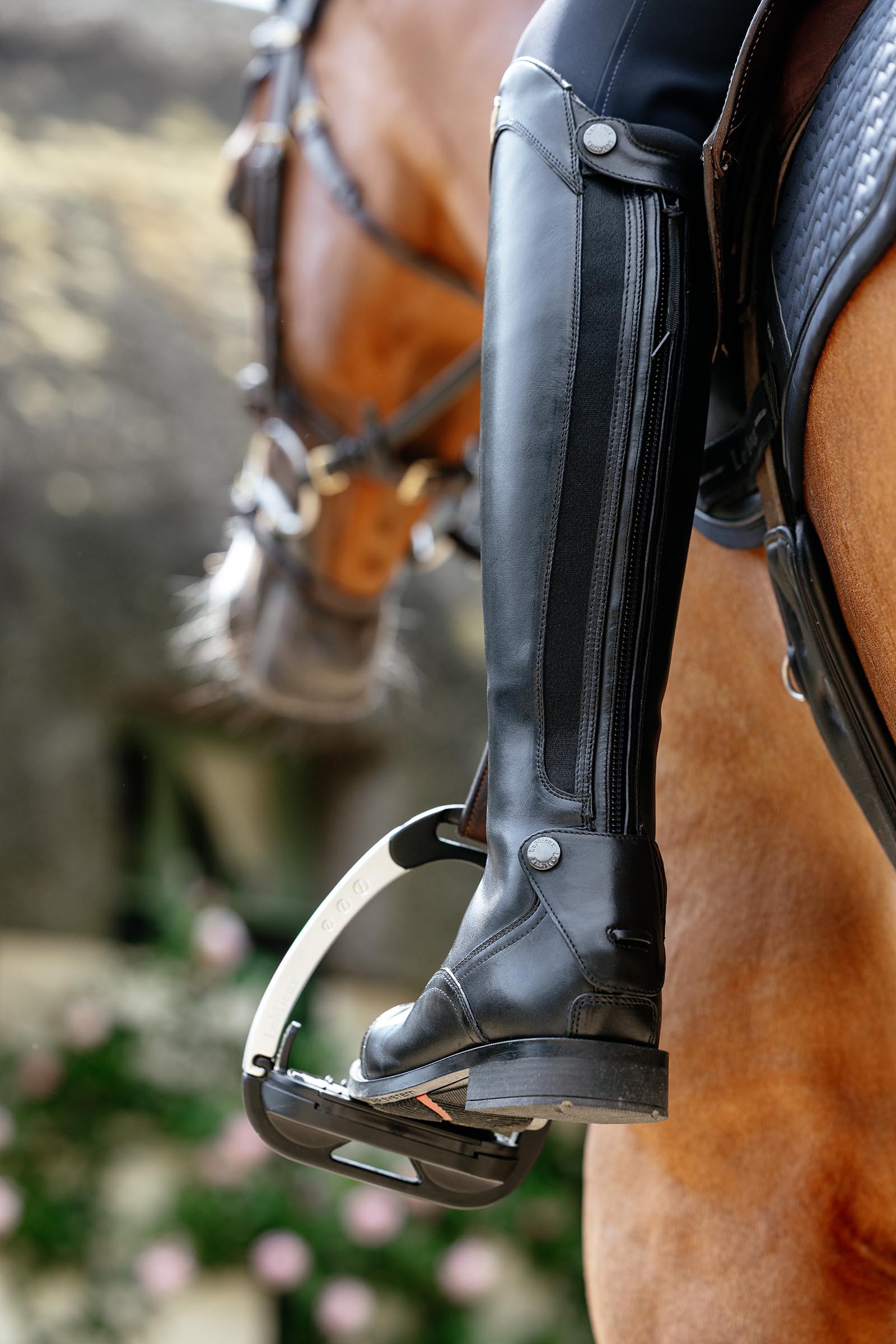 LeMieux Reitstiefel mit Schnürung, reguläre Schafthöhe