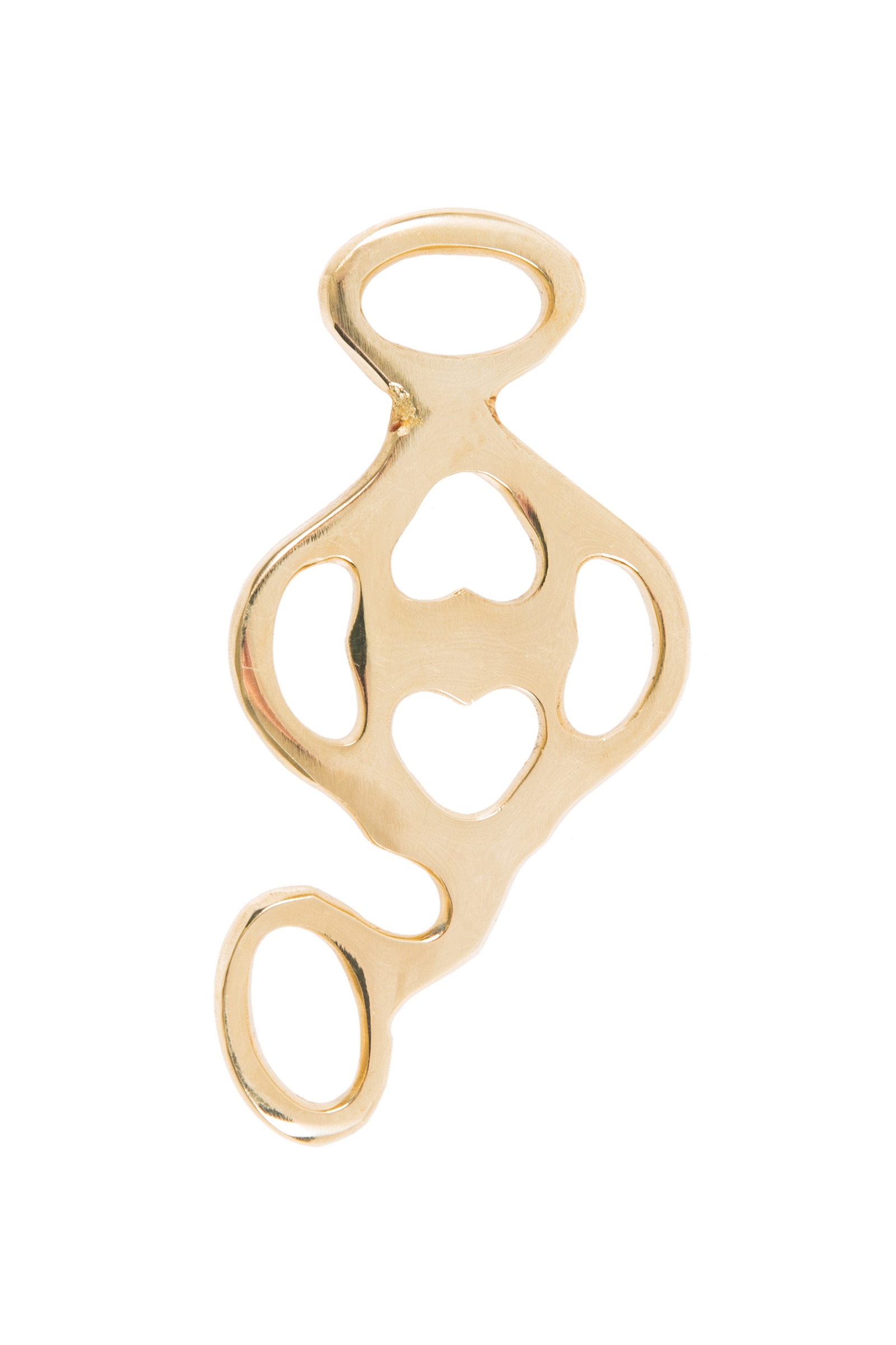 F.R.A. Freedom Riding Articles Love Set Mechanisches Hackamore, Brass, 100mm