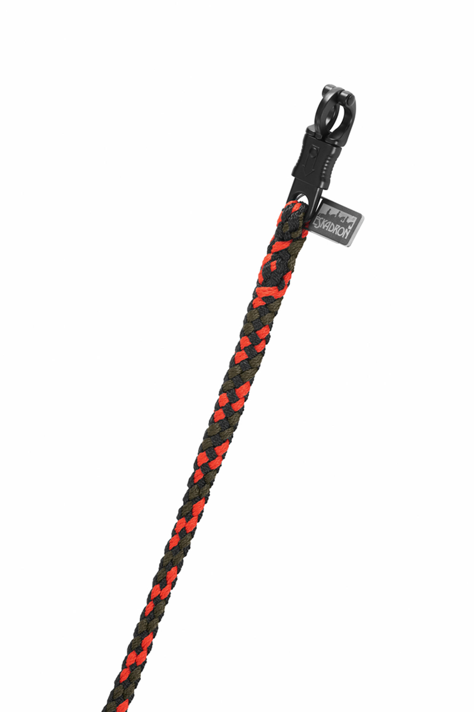 Black/Check Eskadron Dynamics AW25 Führstrick mit Standard-Panikhaken