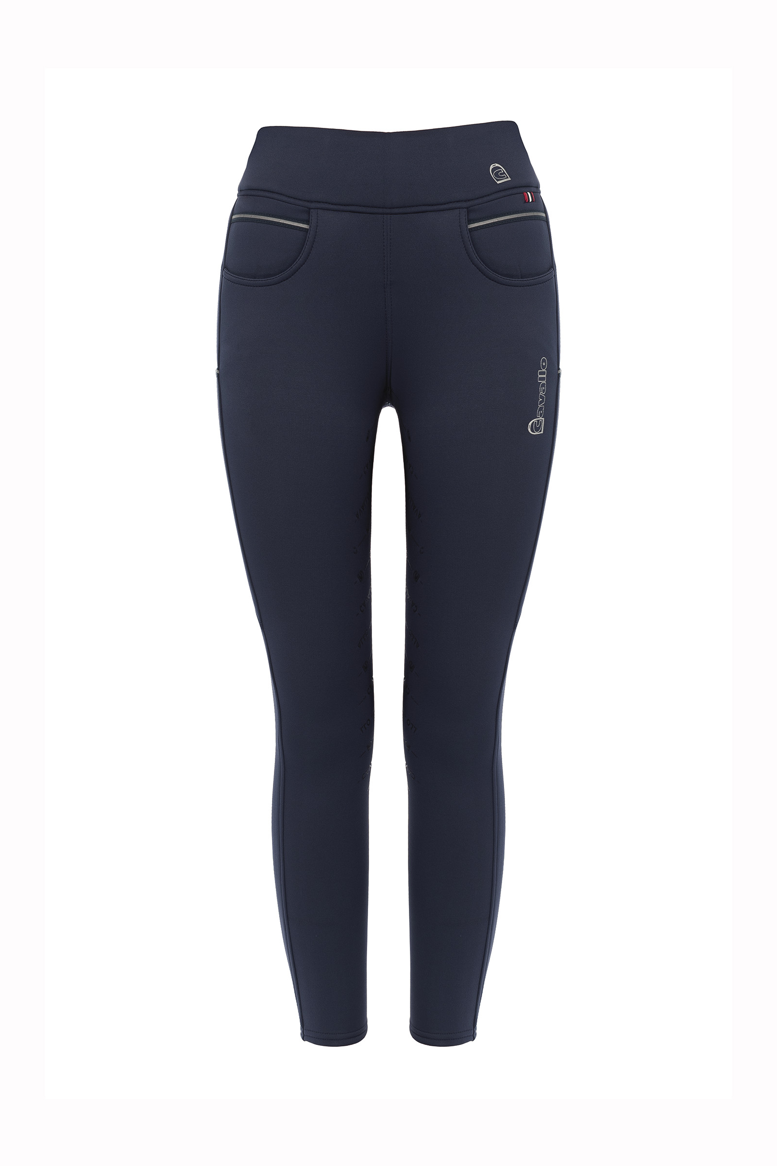 DB/AB Cavallo CAVALLIZ Kinder Thermo-Reitleggings mit Vollbesatz