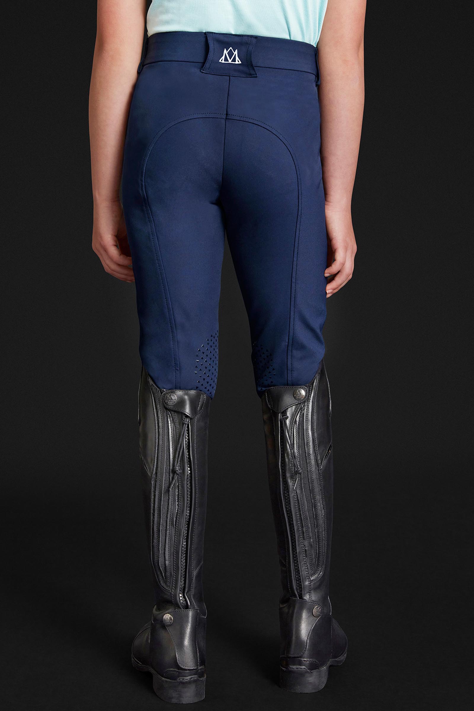 Mountain Horse Crown Kinder Reithose mit Kniebesatz