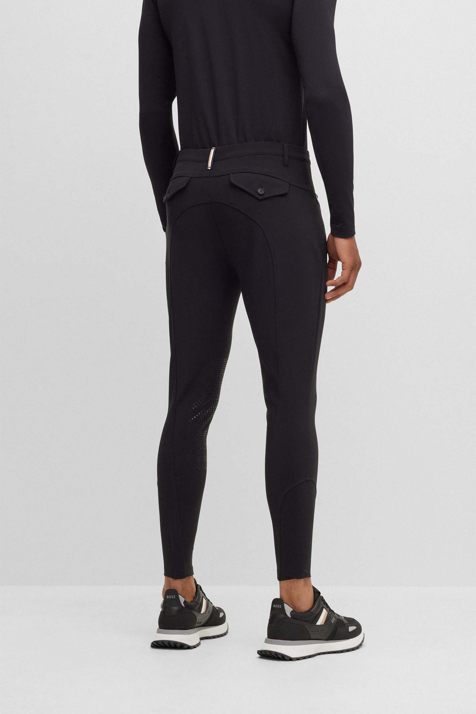 Boss James Herren Reithose mit Kniegrip