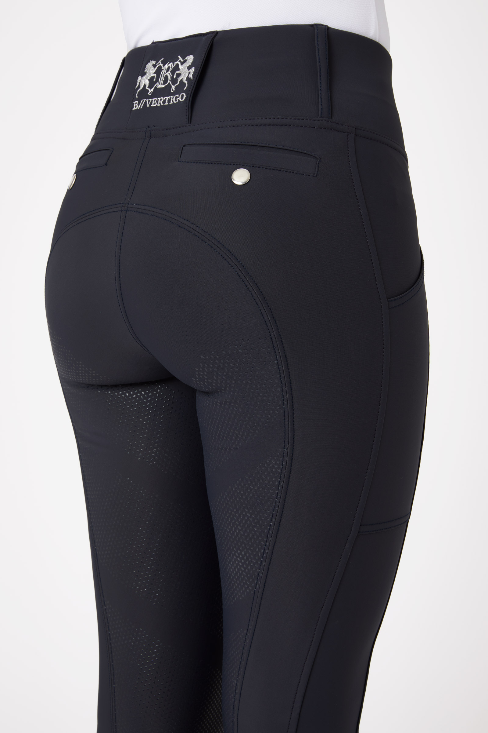 B Vertigo Gia Reitleggings mit Vollbesatz mit G&uuml;rtelschlaufen f&uuml;r Damen