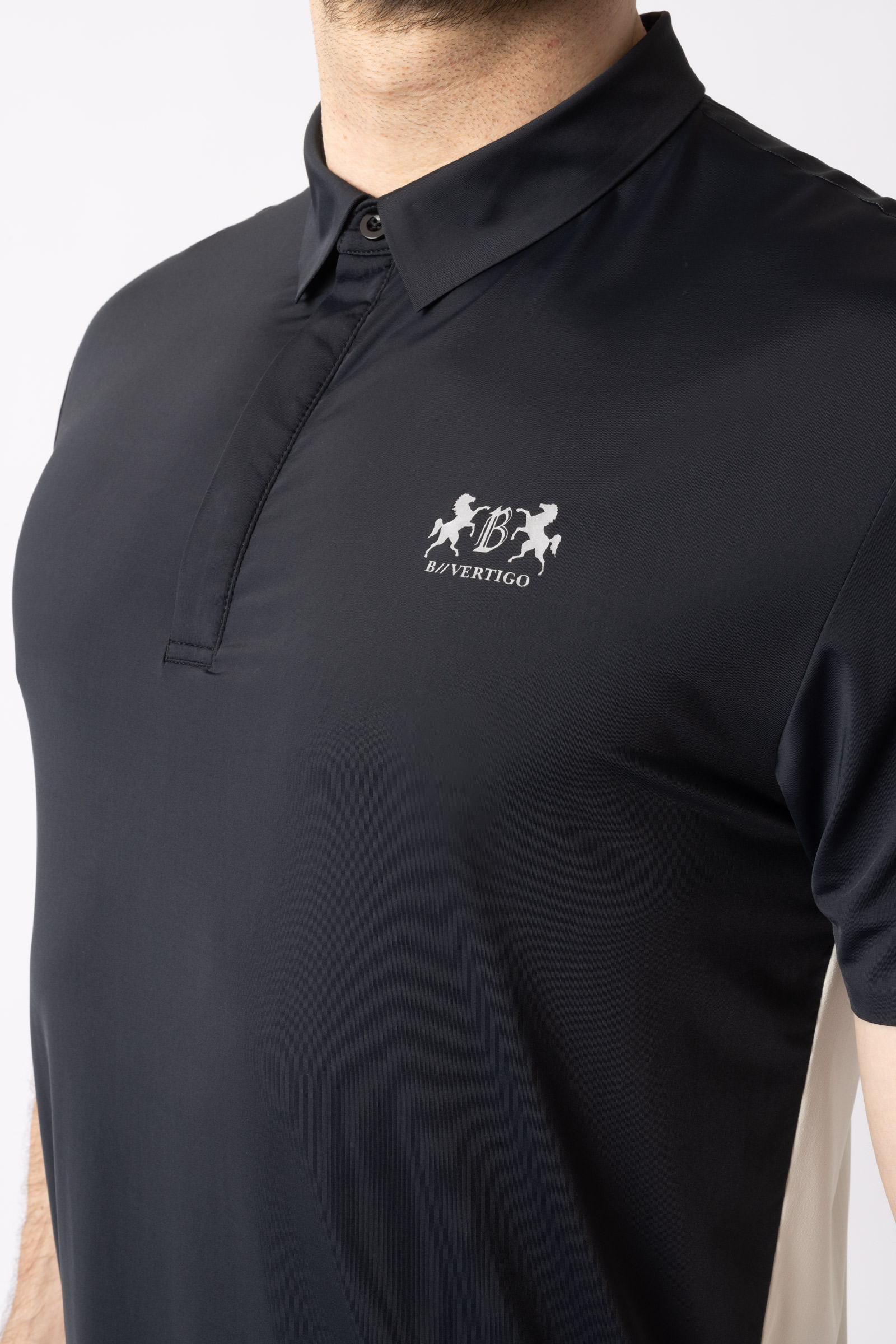 B Vertigo Aidan Herren Poloshirt nahtlos