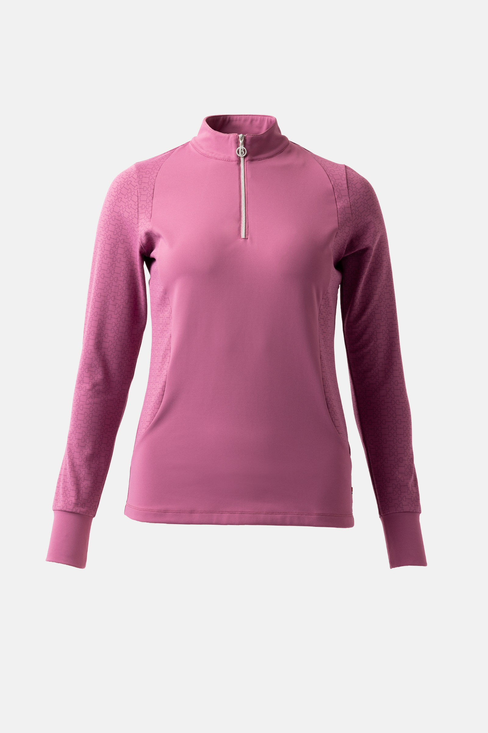 Mellow mauve B Vertigo Isadora Damen Thermo-Trainingsshirt