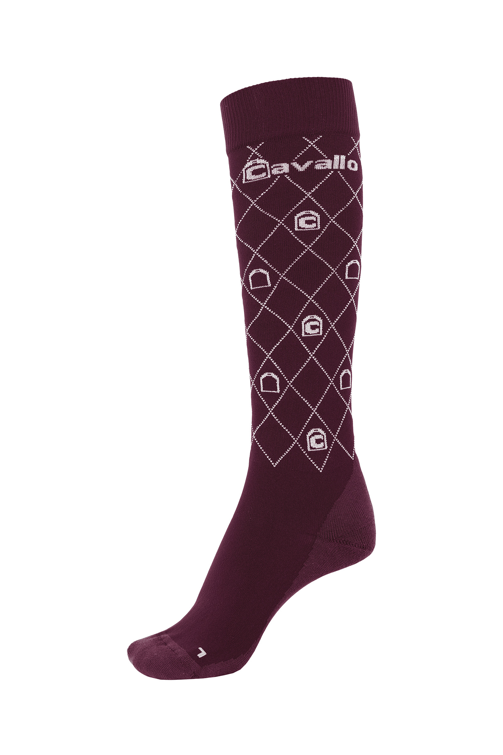 Wine Red Cavallo CavalSura Socken