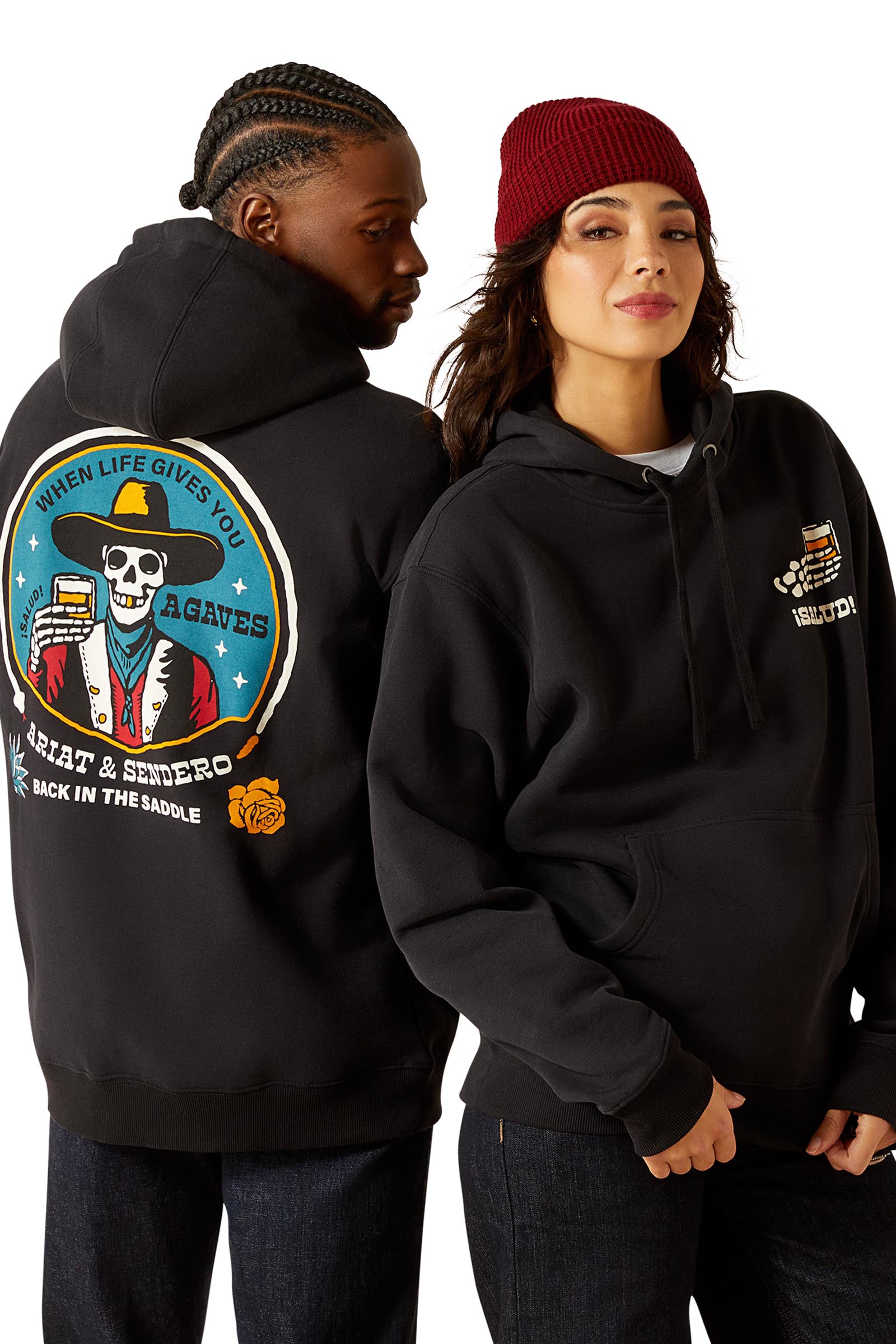 Ariat Sendero When Live Gives You Agaves Herren Hoodie