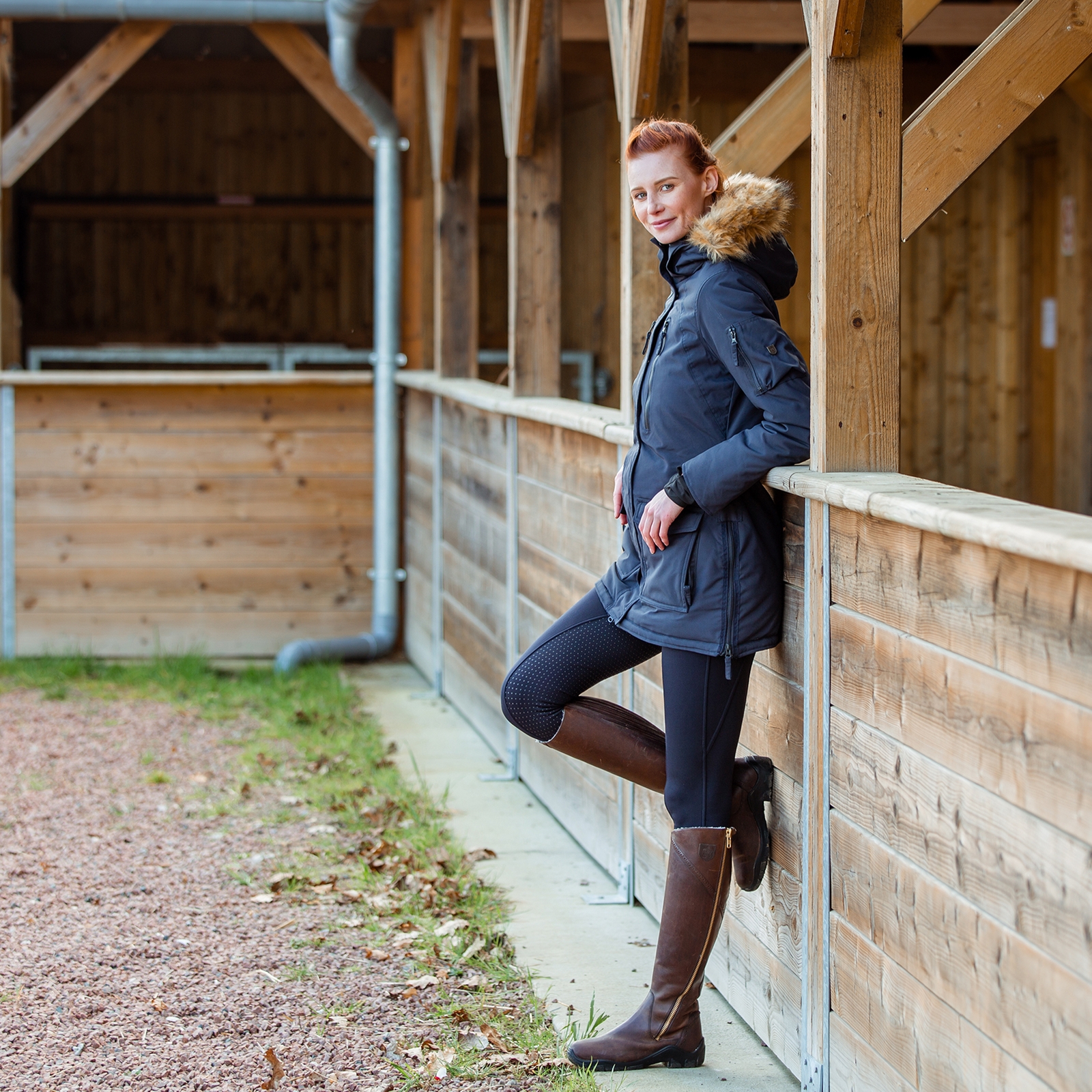 Horze Brooke Damen Reitparka