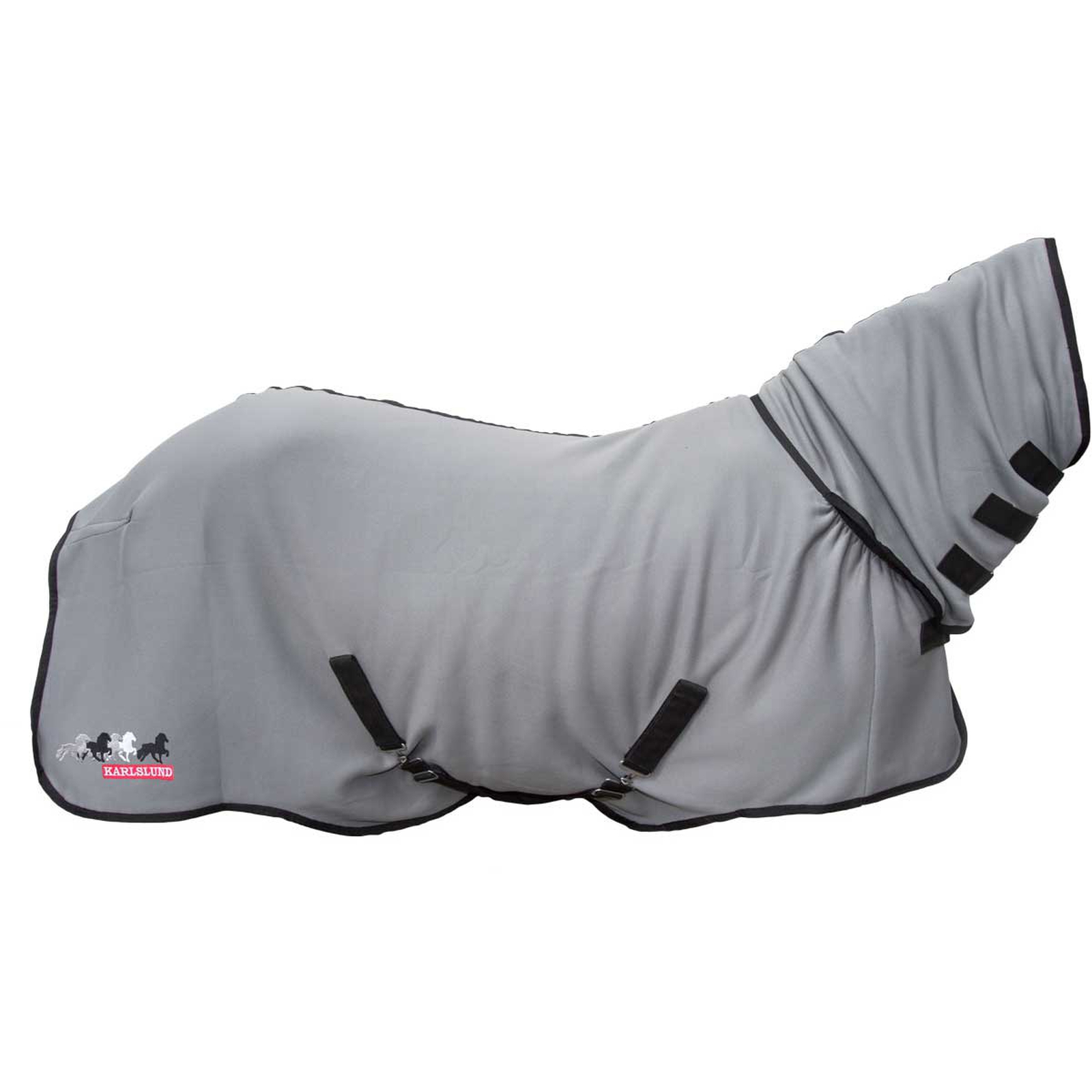 Karlslund schnelltrocknende Fleece Decke mit Hals