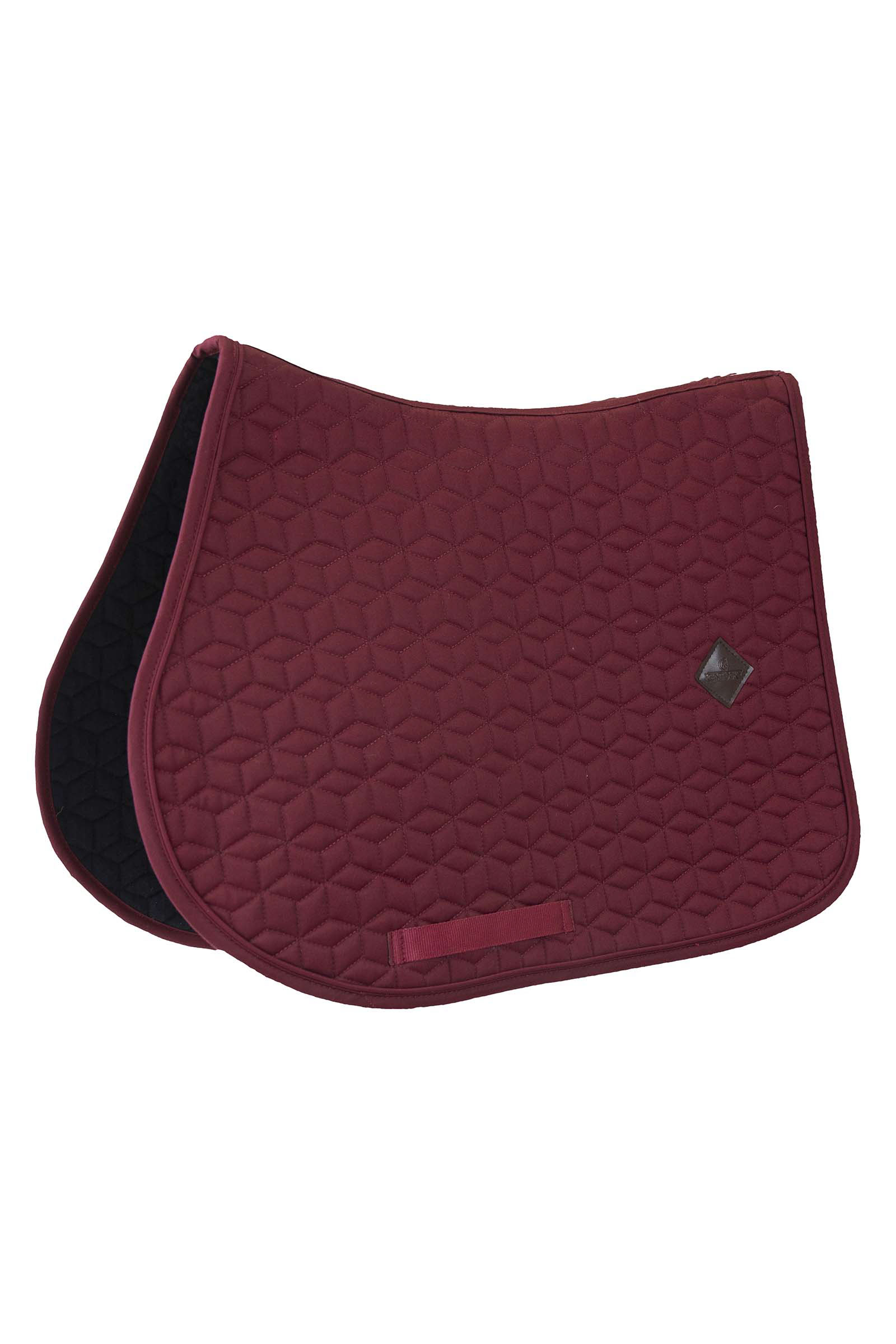 Dark Red Kentucky Horsewear Basic Springschabracke