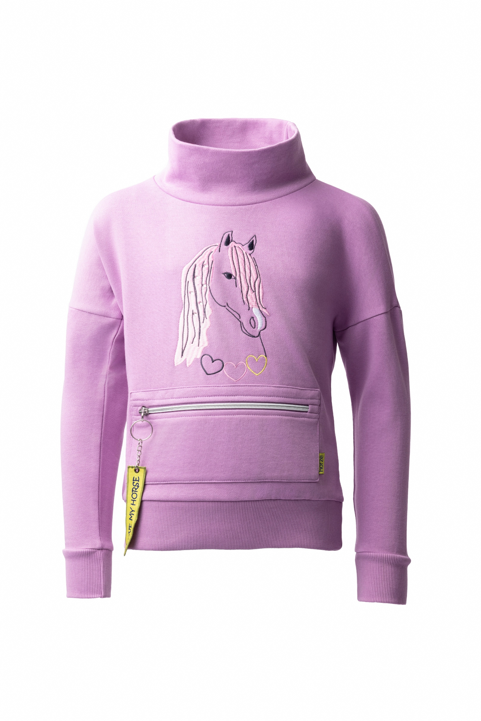 Horze Bruna Kinder Pullover mit hohem Kragen