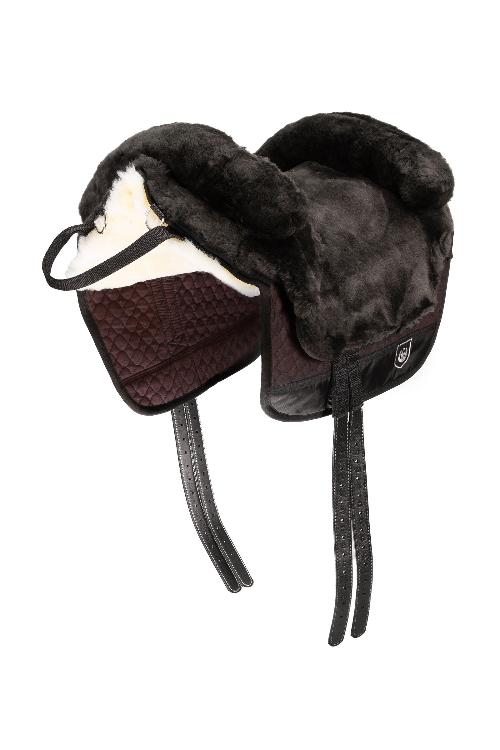 BR/OWH/DBR Christ Bareback Iberica Plus Lammfellsattel