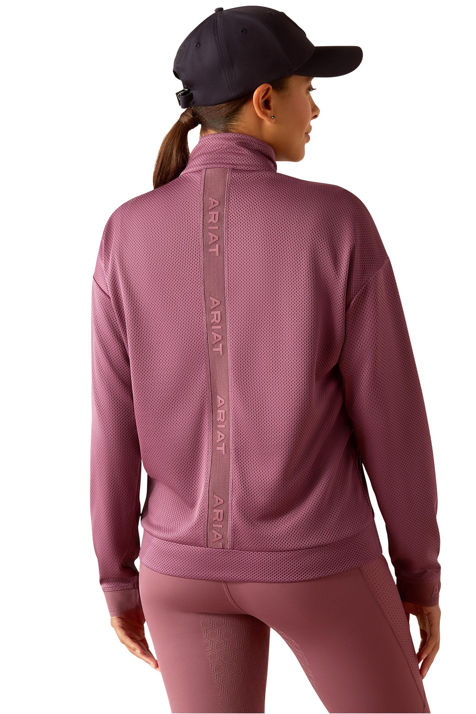 Ariat Breathe Damen Sweatshirt mit 1/2 Reißverschluss