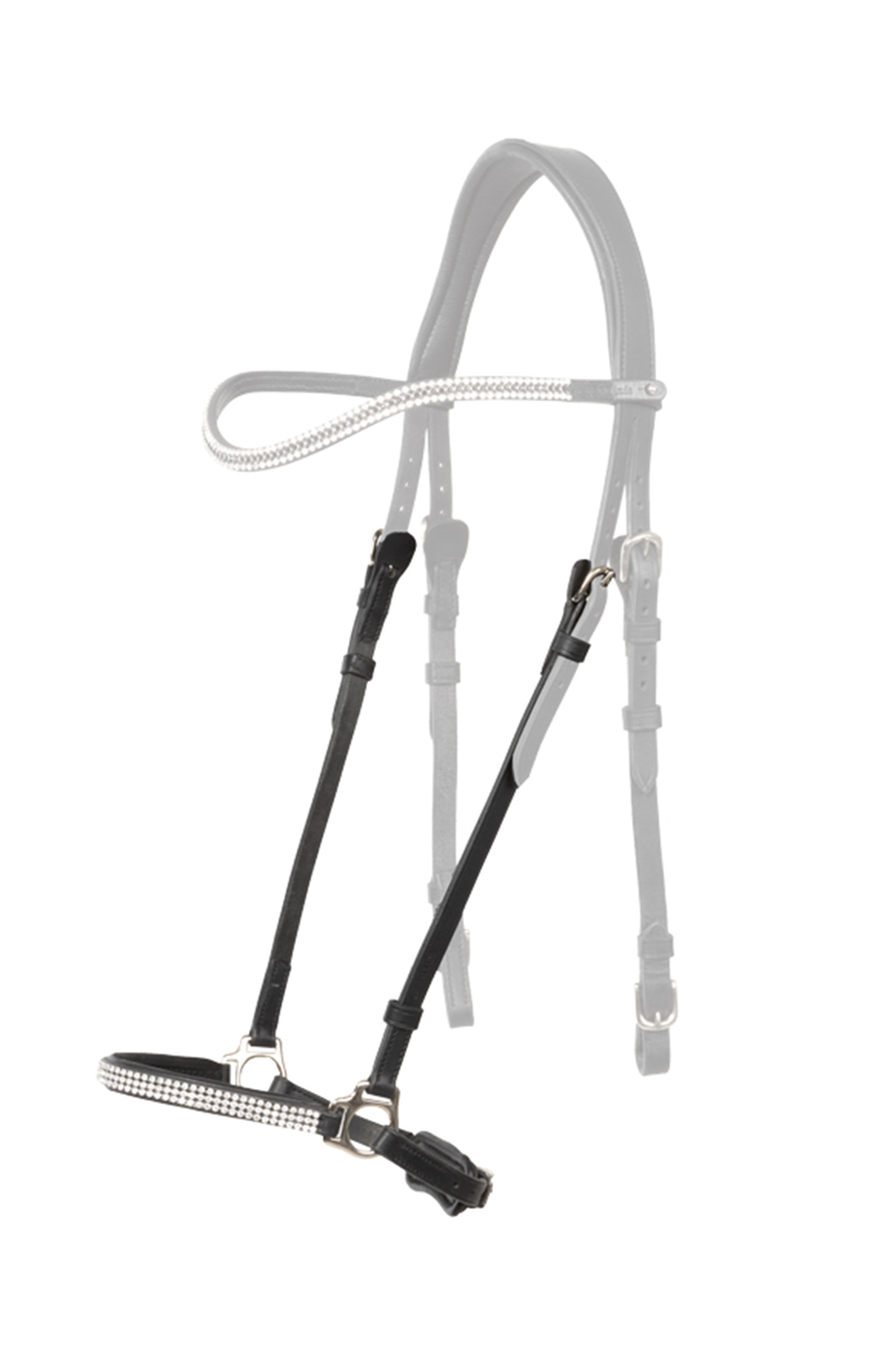 Kavalkade Hvítur Hannoveranisches Reithalfter für Aradis Islandtrense