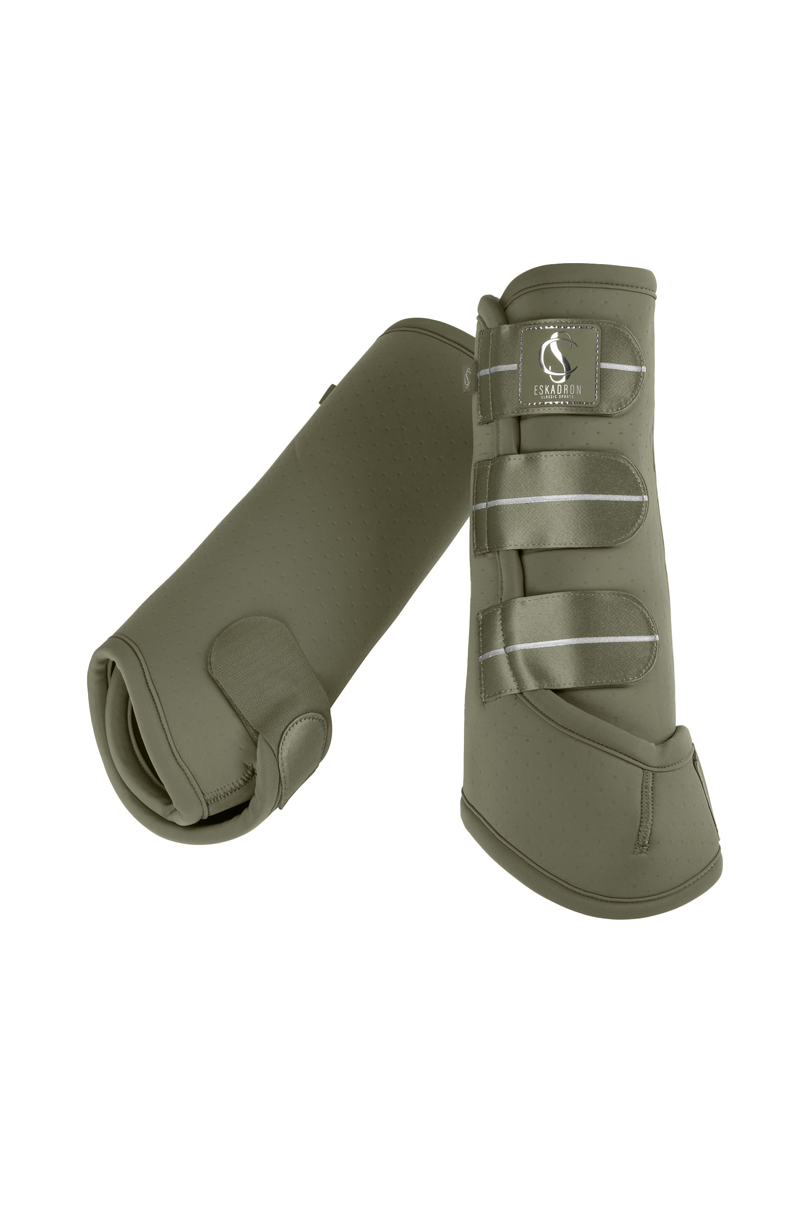 dusty olive Eskadron Classic Sports SS25 Pro Dressage Gamaschen, hinten