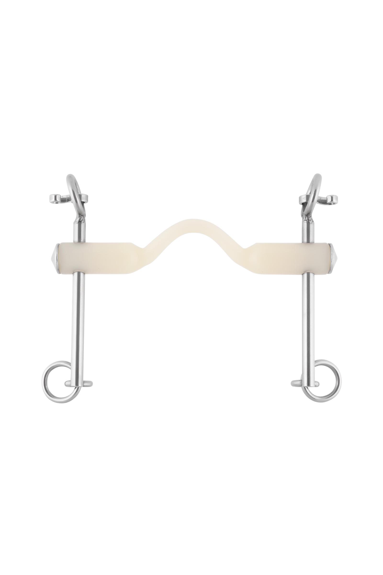 Sprenger Nathe Kandare 20mm mit Zungenfreiheit & langen Backenstücken (unterer Ring 7cm)