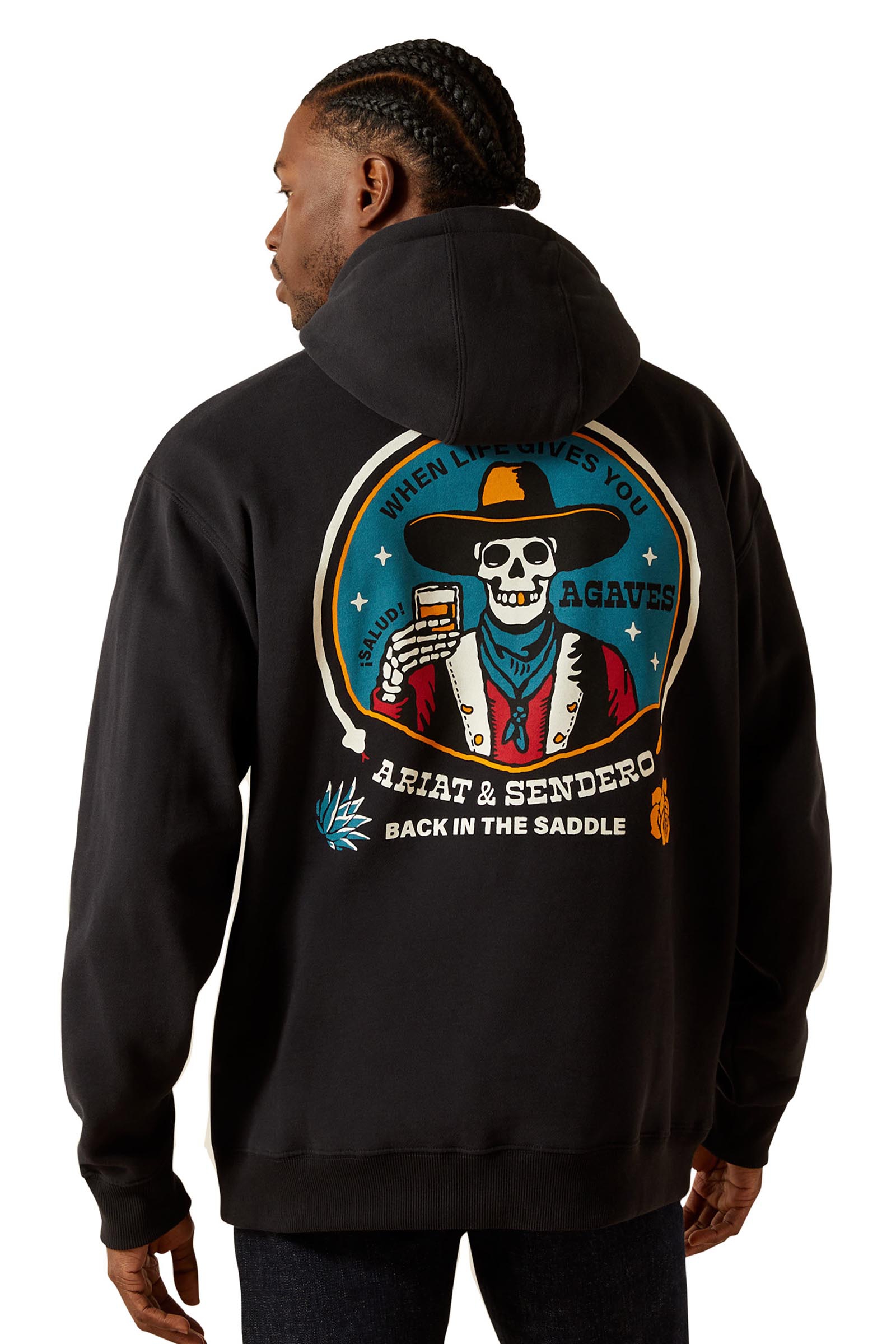 Ariat Sendero When Live Gives You Agaves Herren Hoodie