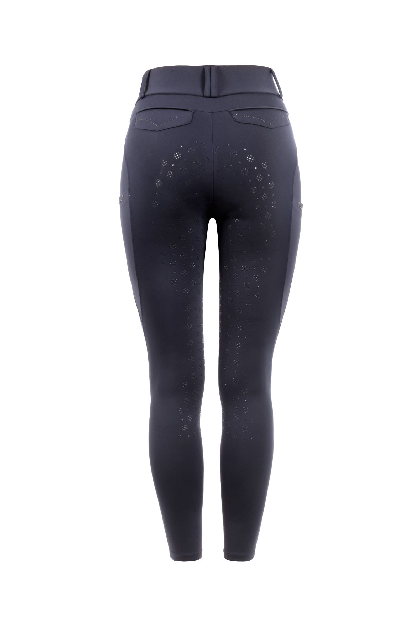 Darkblue Cavallo CavalCandera Damen-Reithose Fullgrip Mobile