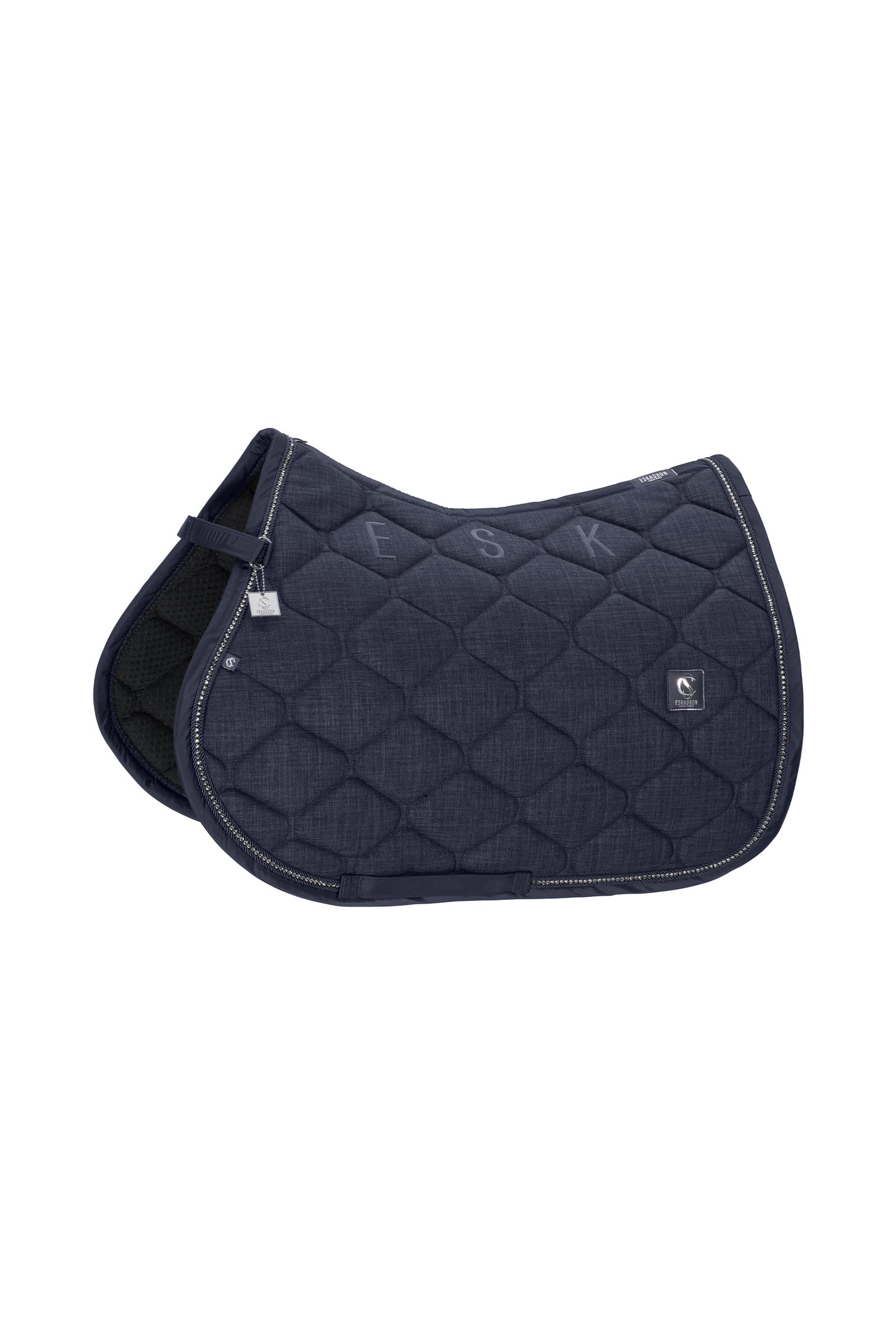 Navy Eskadron Classic Sport SS26 Boucl&eacute; Crystal Vielseitigkeitsschabracke
