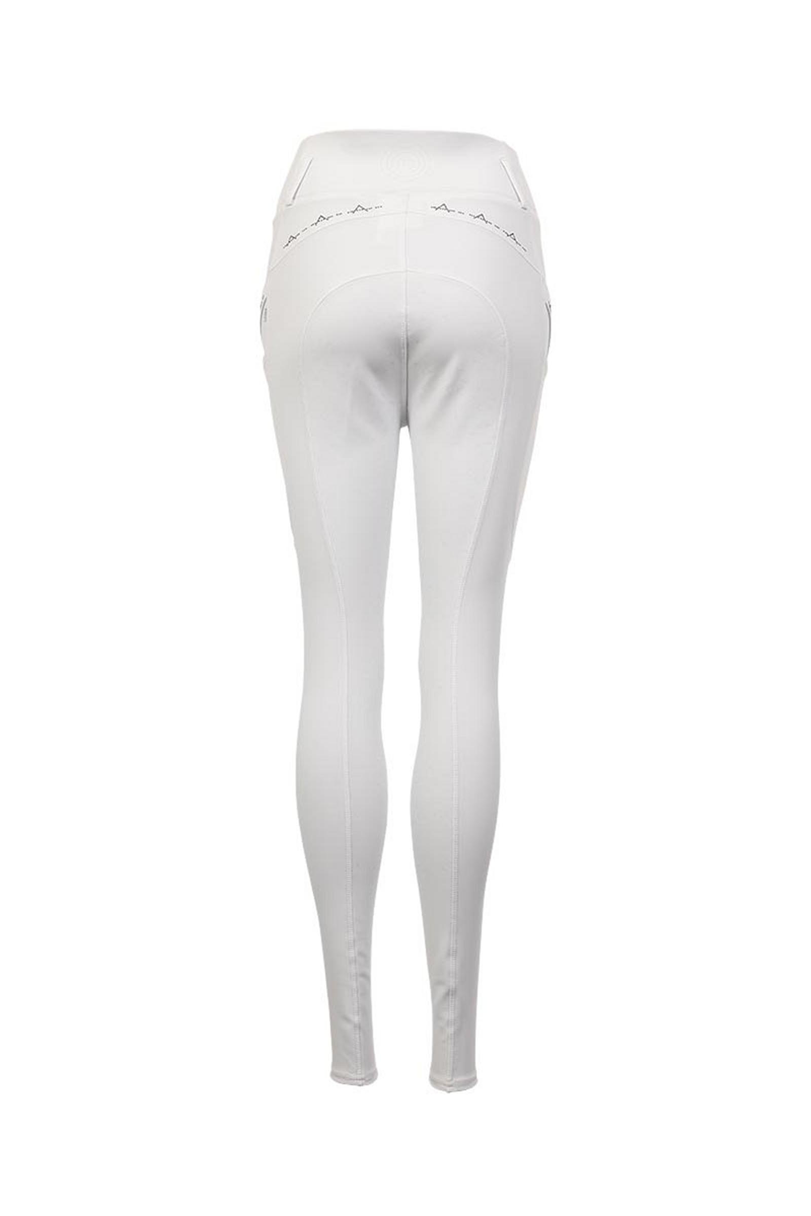 White ANKY Competition Exposure Damen Treggings mit Vollbesatz