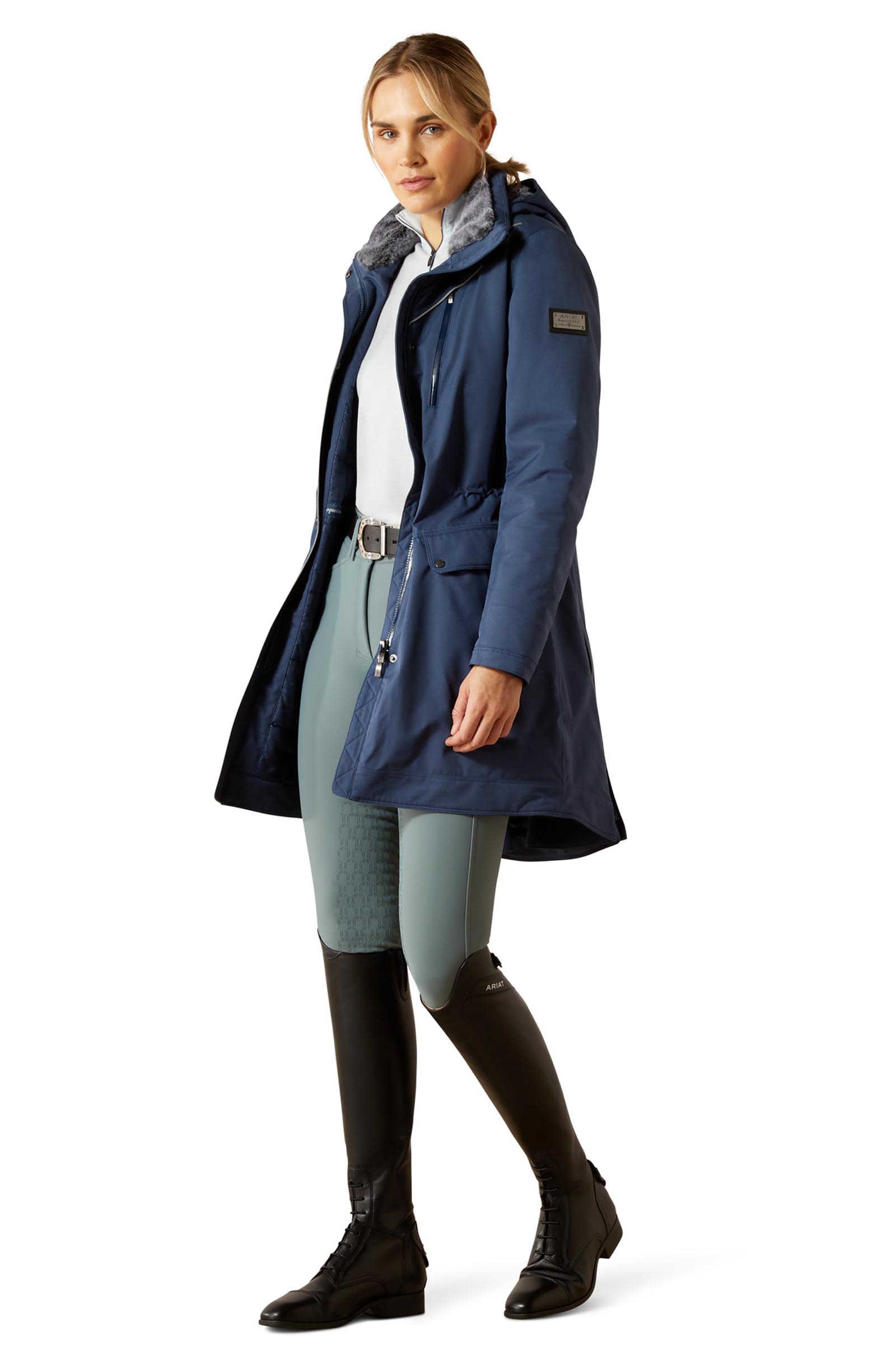 Ariat Tempest Damen Wasserdichter Gef&uuml;tterter Parka