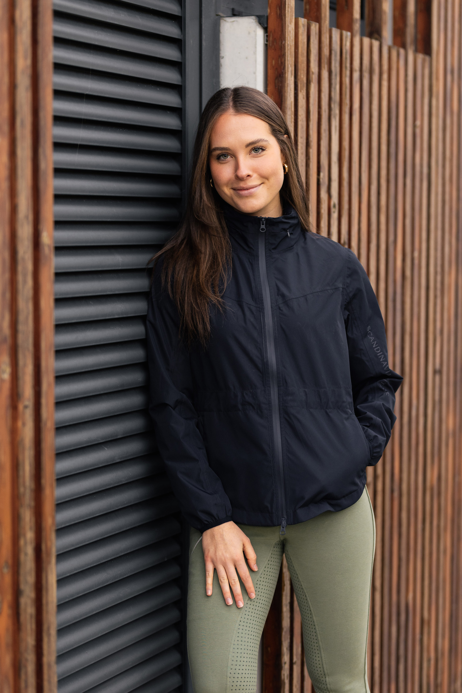 Horze Fiora leichte wasserdichte Damen-Reitjacke