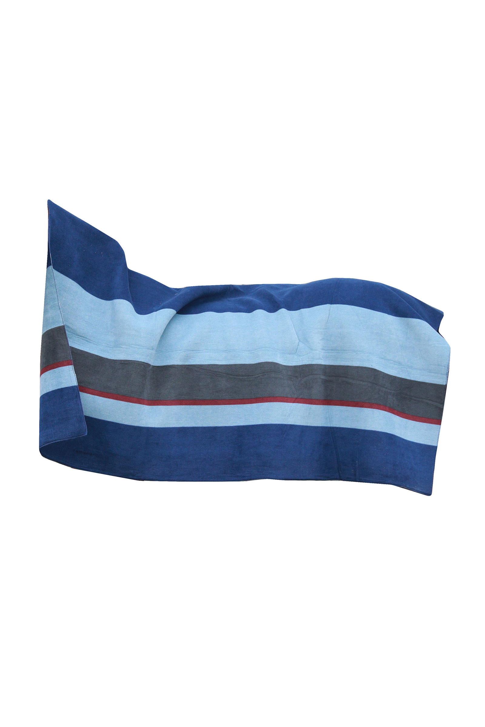 Navy/Grey Kentucky Horsewear Schwere Fleecedecke