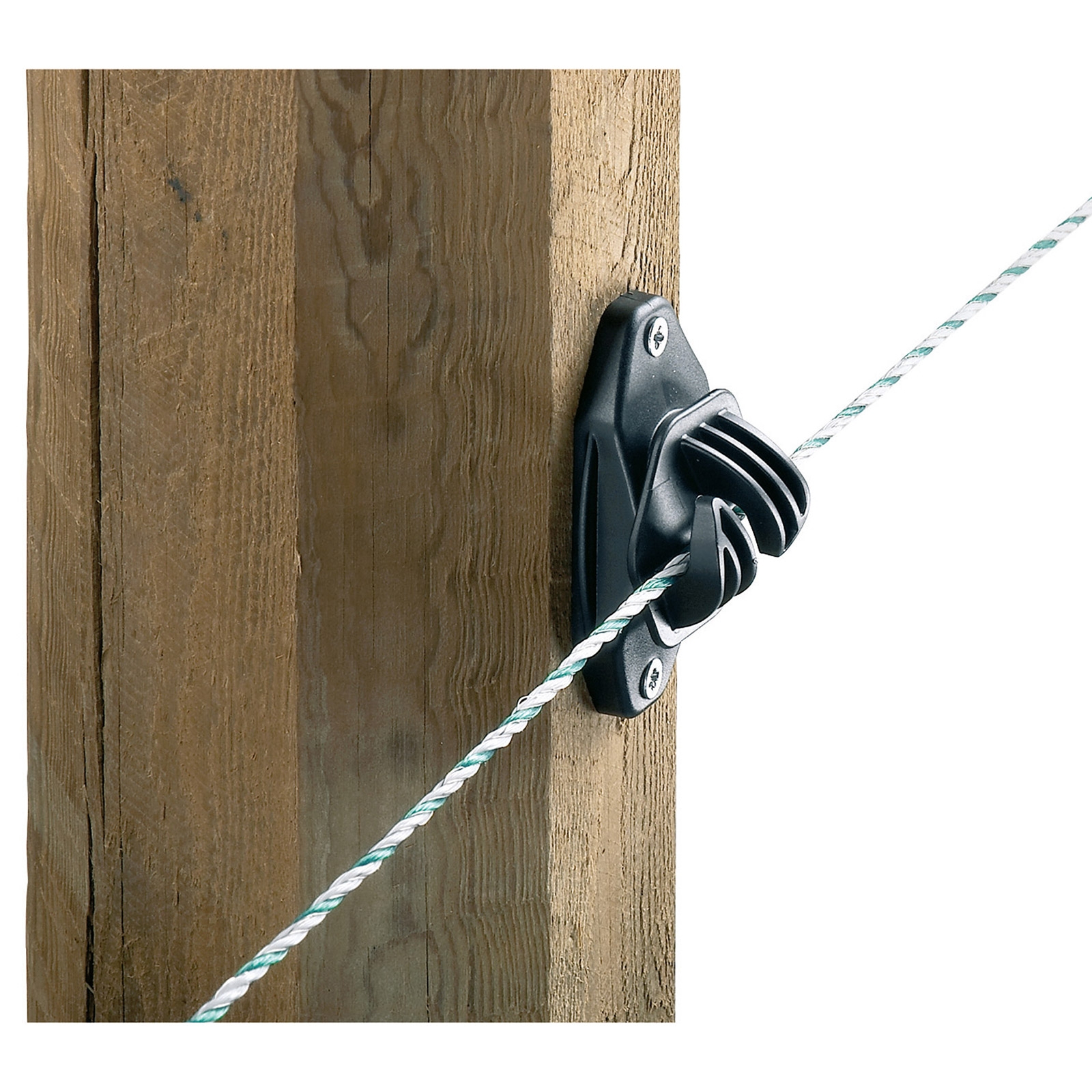 Farm Patrol EURO Cord Seilisolator schwarz, 10 stück