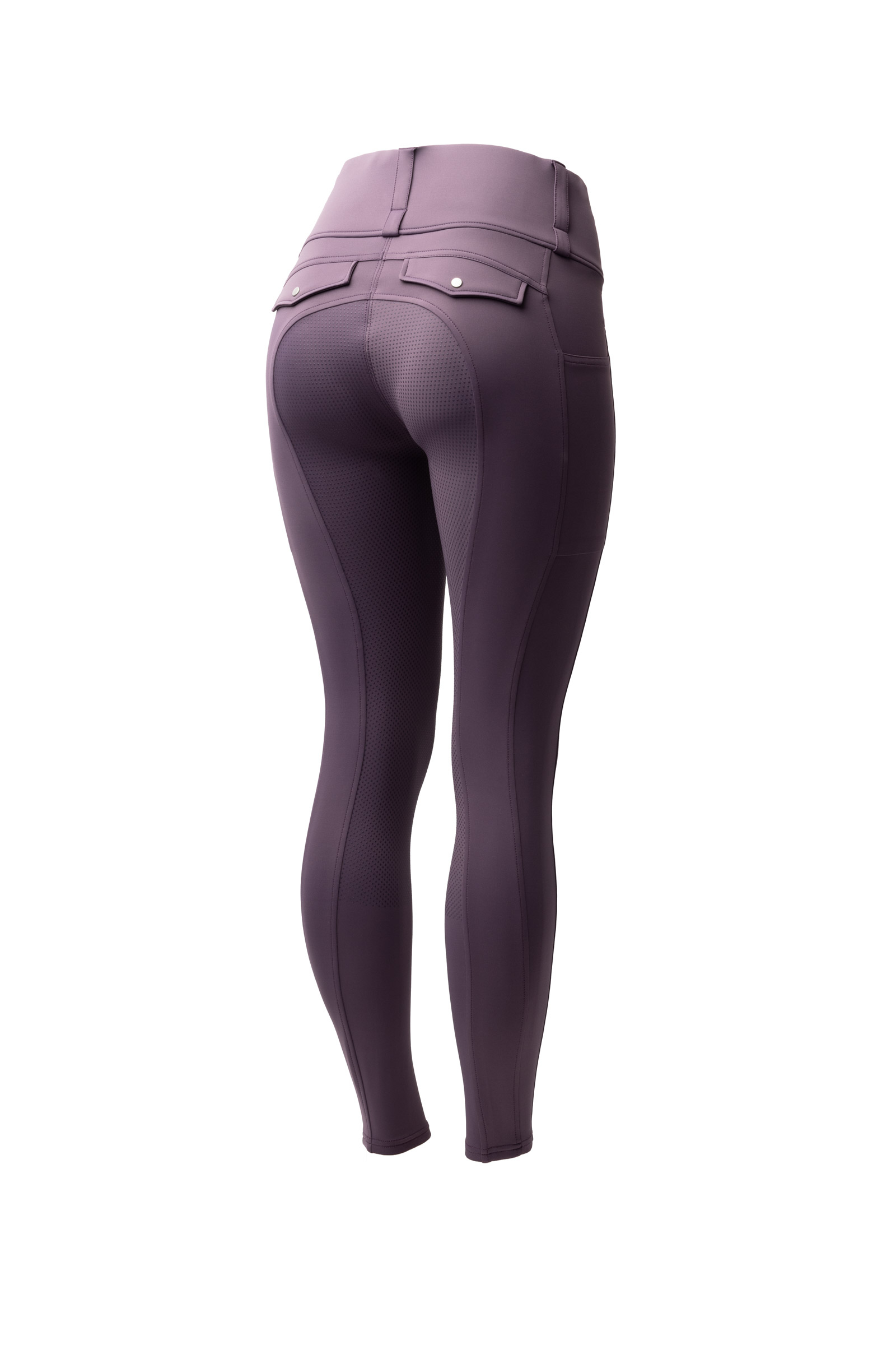 Horze Damenreitleggings Anya mit Vollbesatz aus Silikon UPF 50+