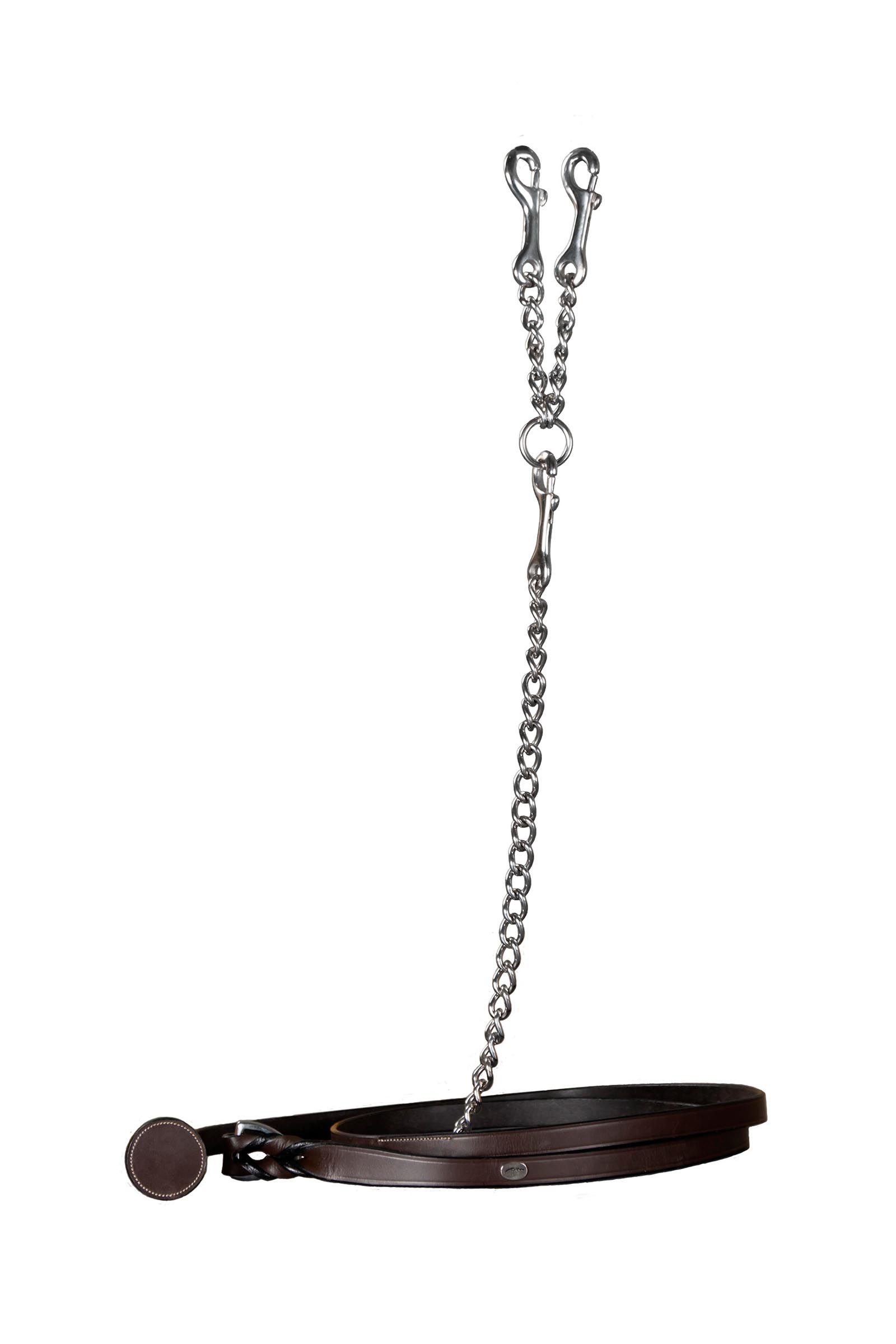 Dy'on Working Lederführstrick mit Kette