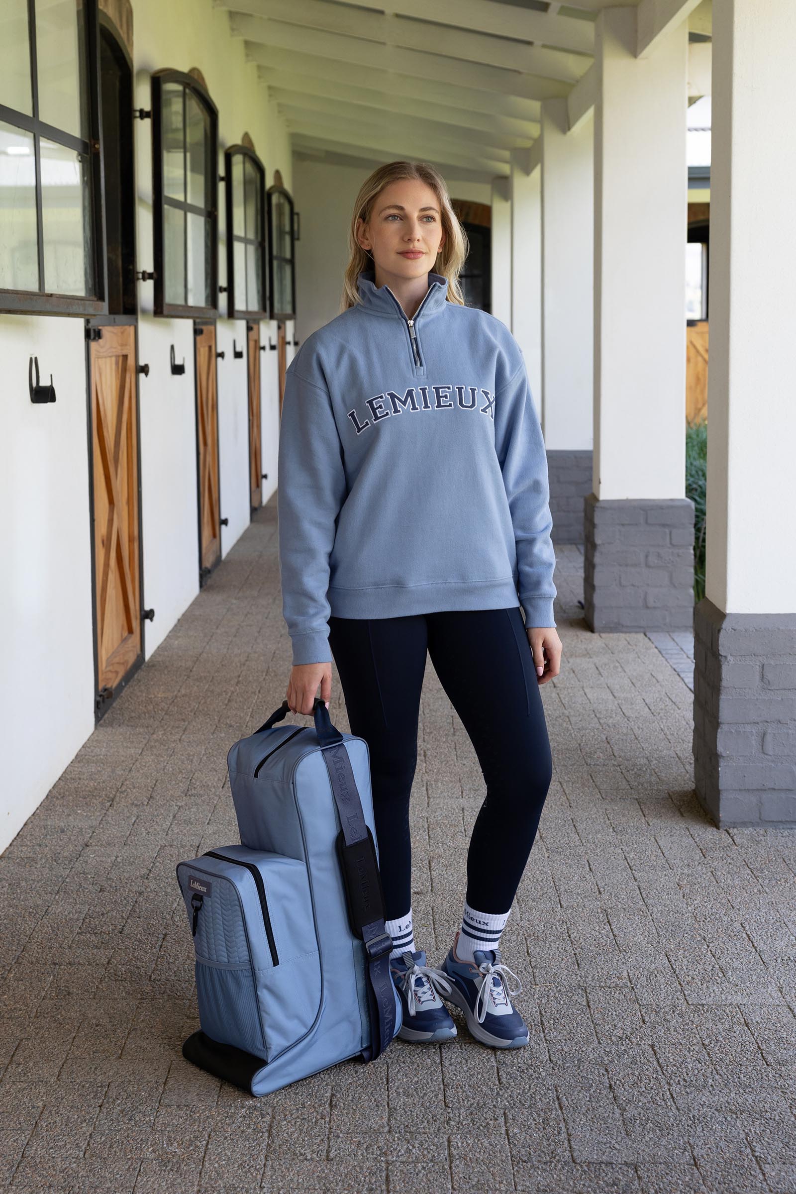 LeMieux Stiefel und Helmtasche