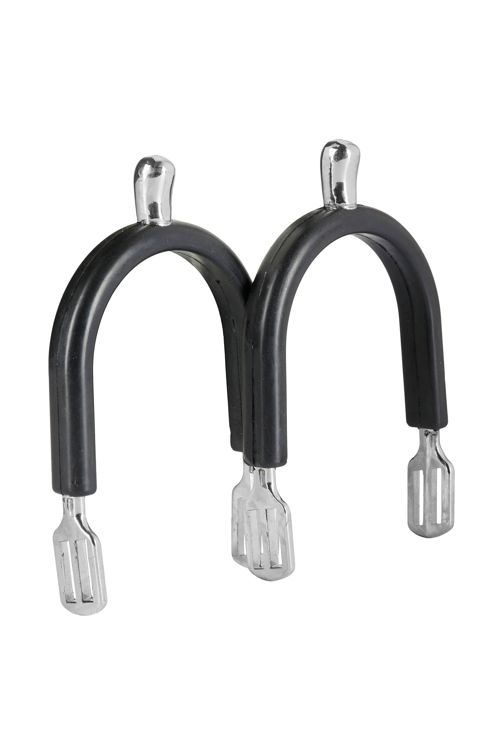 Equipage Damen Sporen, überzogen mit Gummi, inkl. Riemchen