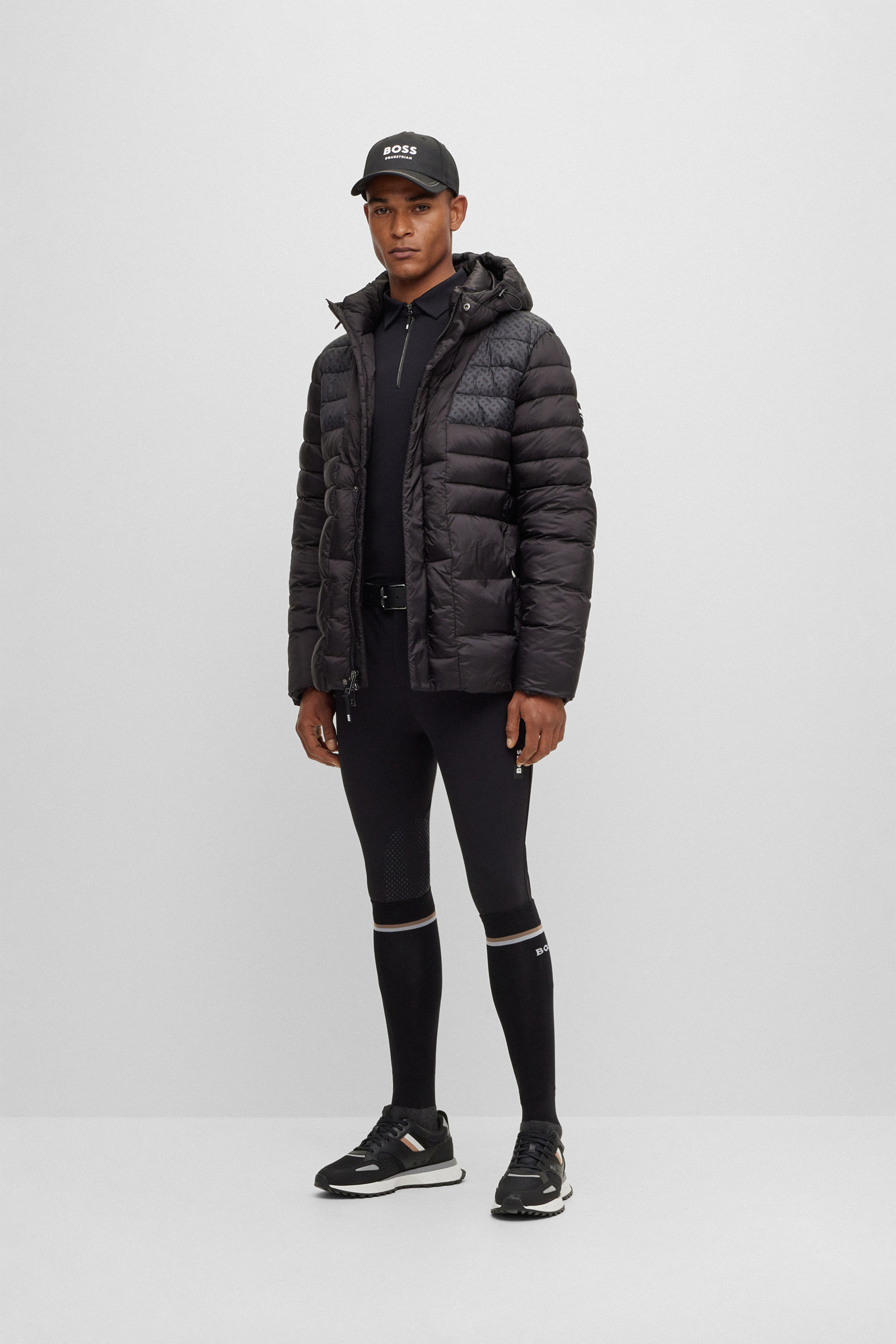 Boss Elton Signature Stripe Herren Training Polo Shirt