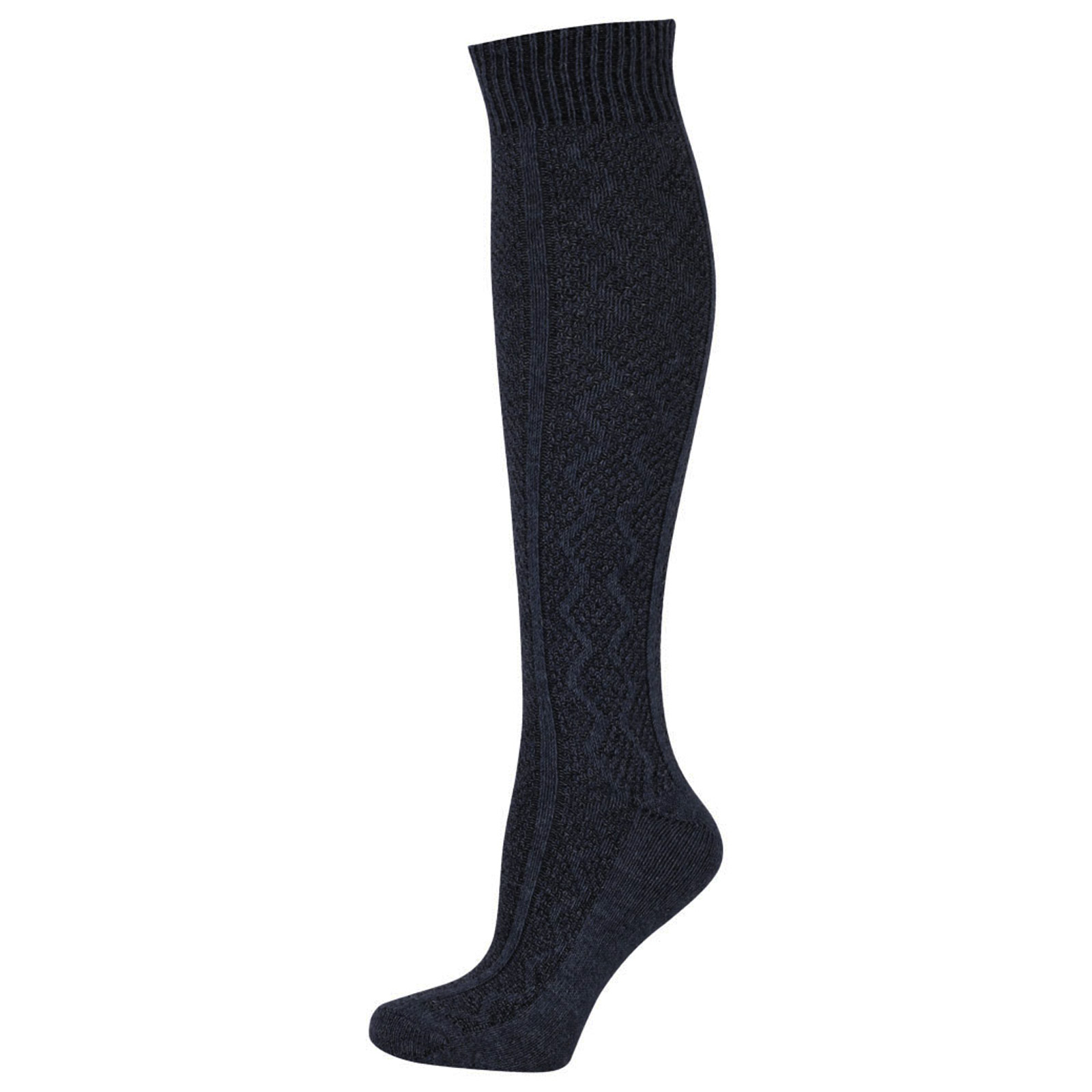Dunkelnavy Horze Clara Wollmix Winterreitsocken