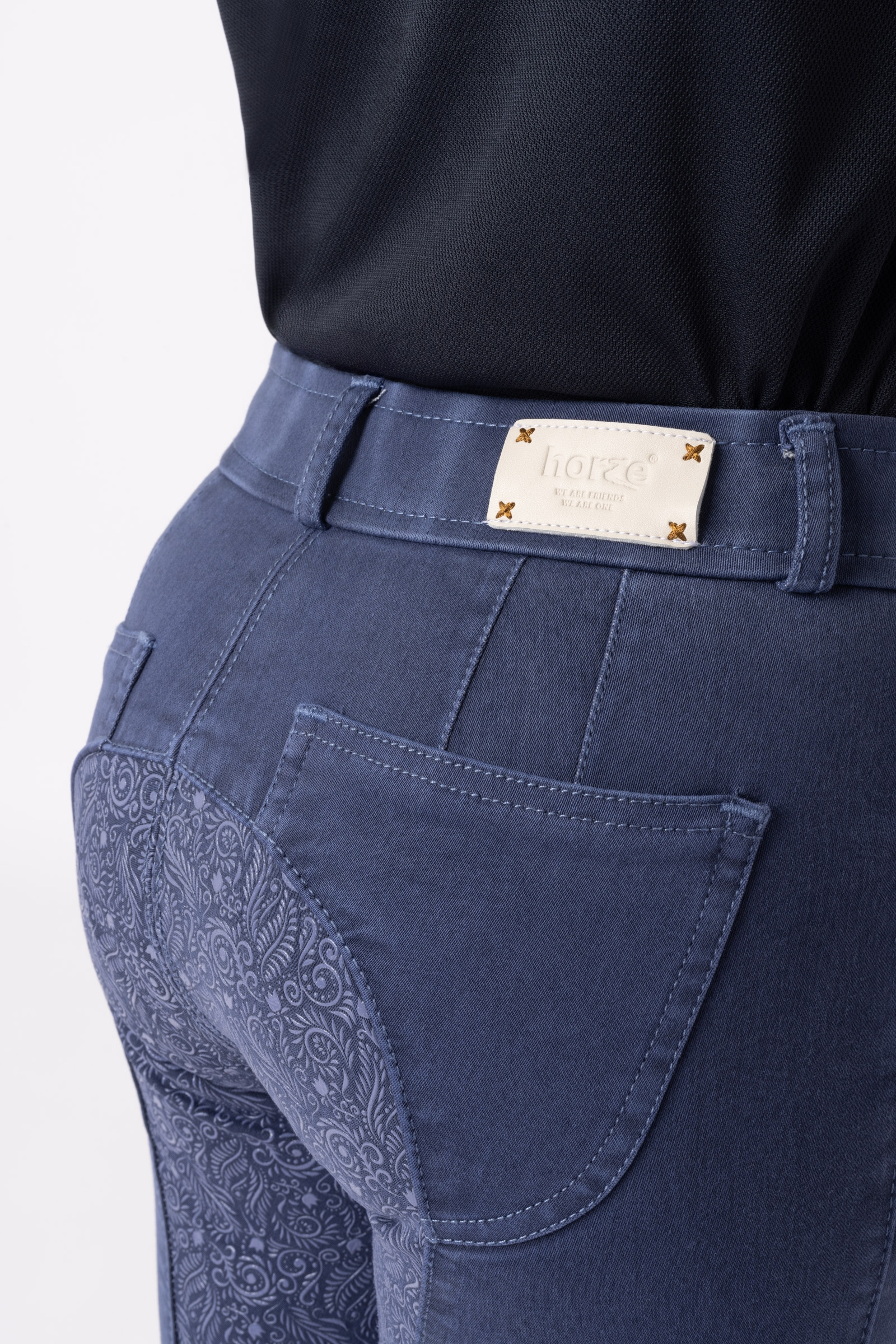 Horze Suki Kinder Vollbesatz Reithose