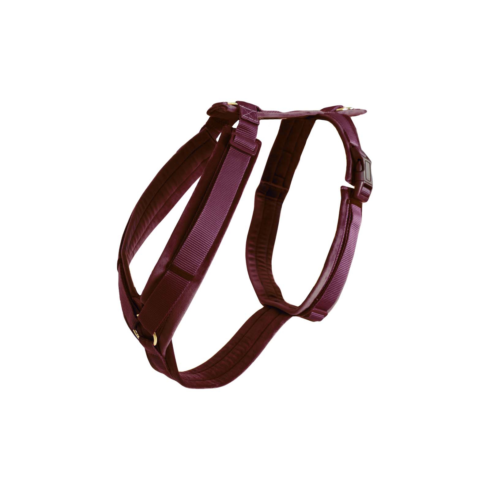 Dark Red Kentucky Dogwear Velvet Active Harness