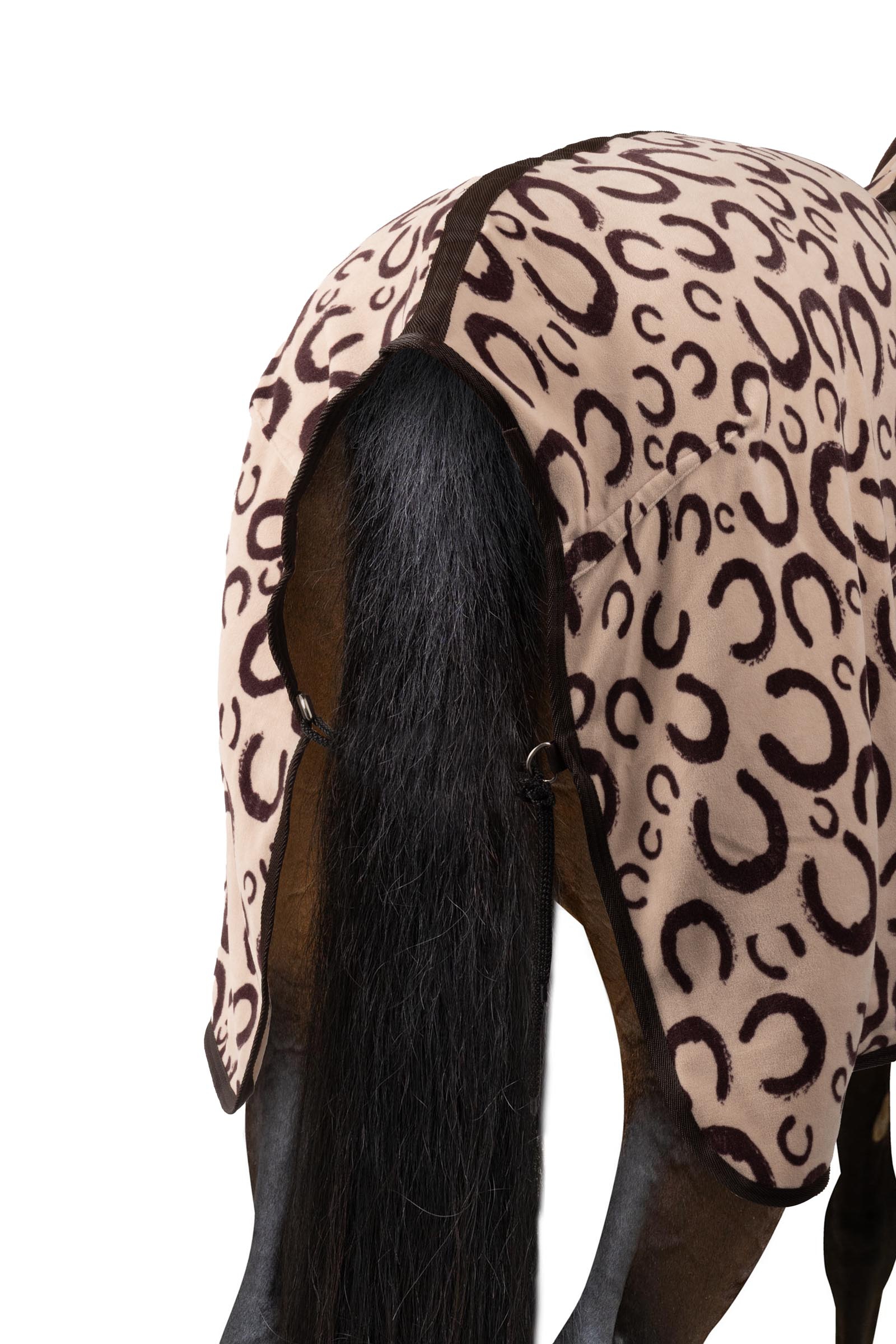 Horze Teddyfleece Abschwitzdecke mit hohem Flor 
