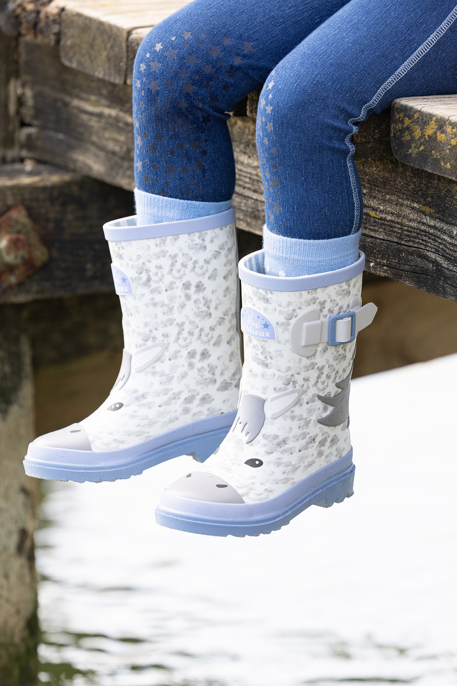 LeMieux Puddle Pals Kinder Gummistiefel