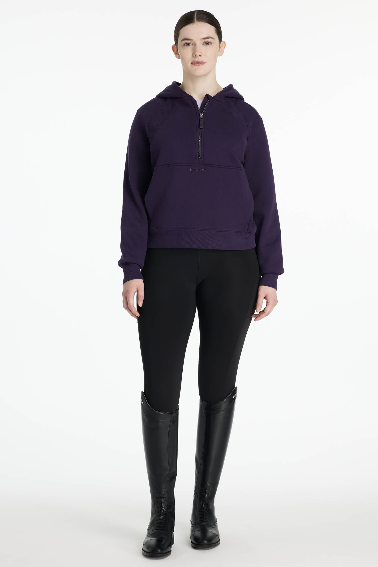 LeMieux Henrietta Damen-Hoodie mit halbem Reißverschluss