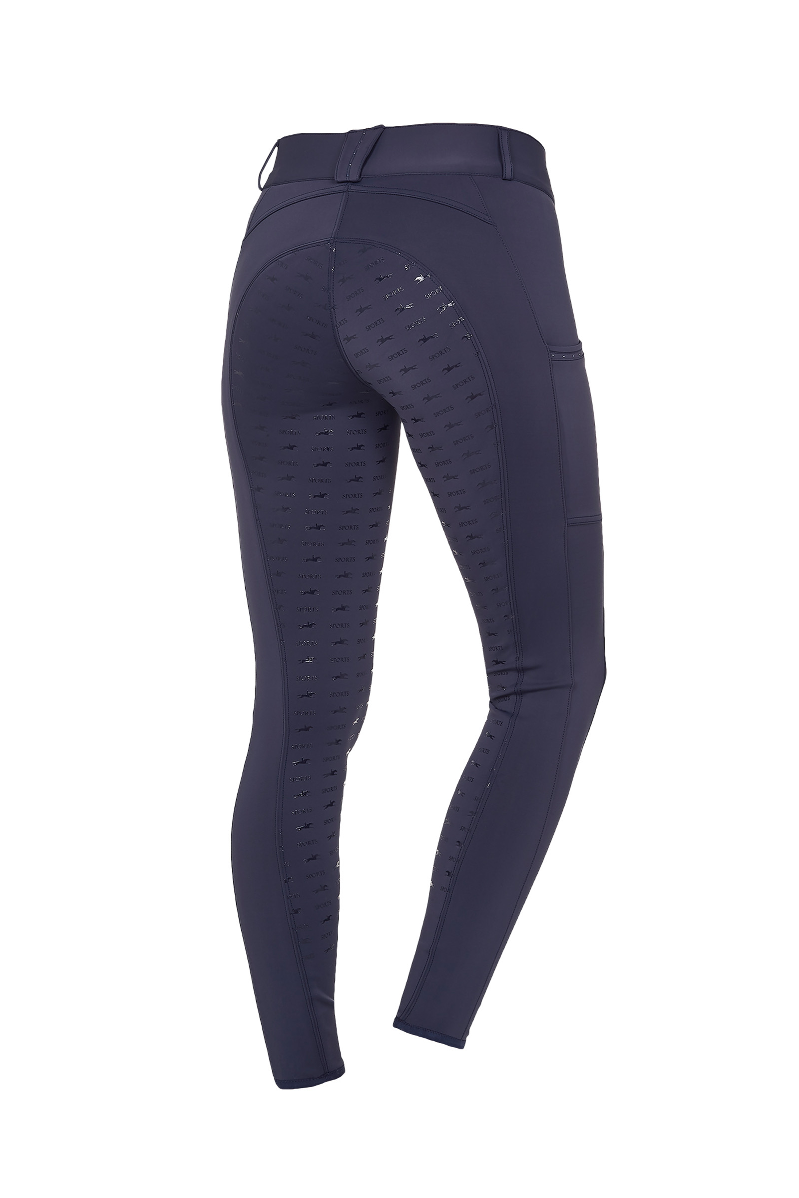 dark blue Schockemöhle Sports Carla Damen-Vollbesatzreithose