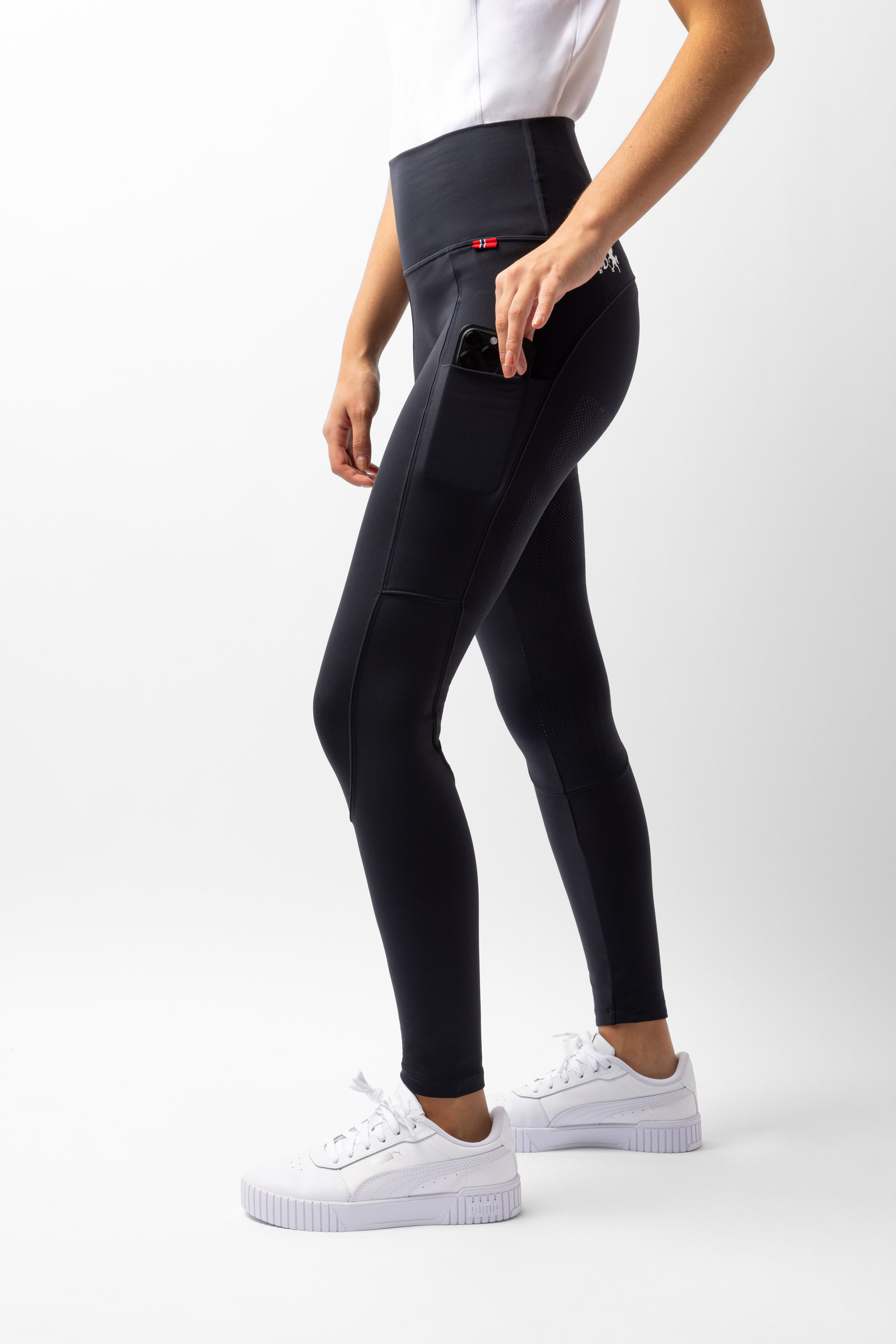 B Vertigo Lara Damen Reitleggings mit Vollbesatz mit hohem Bund