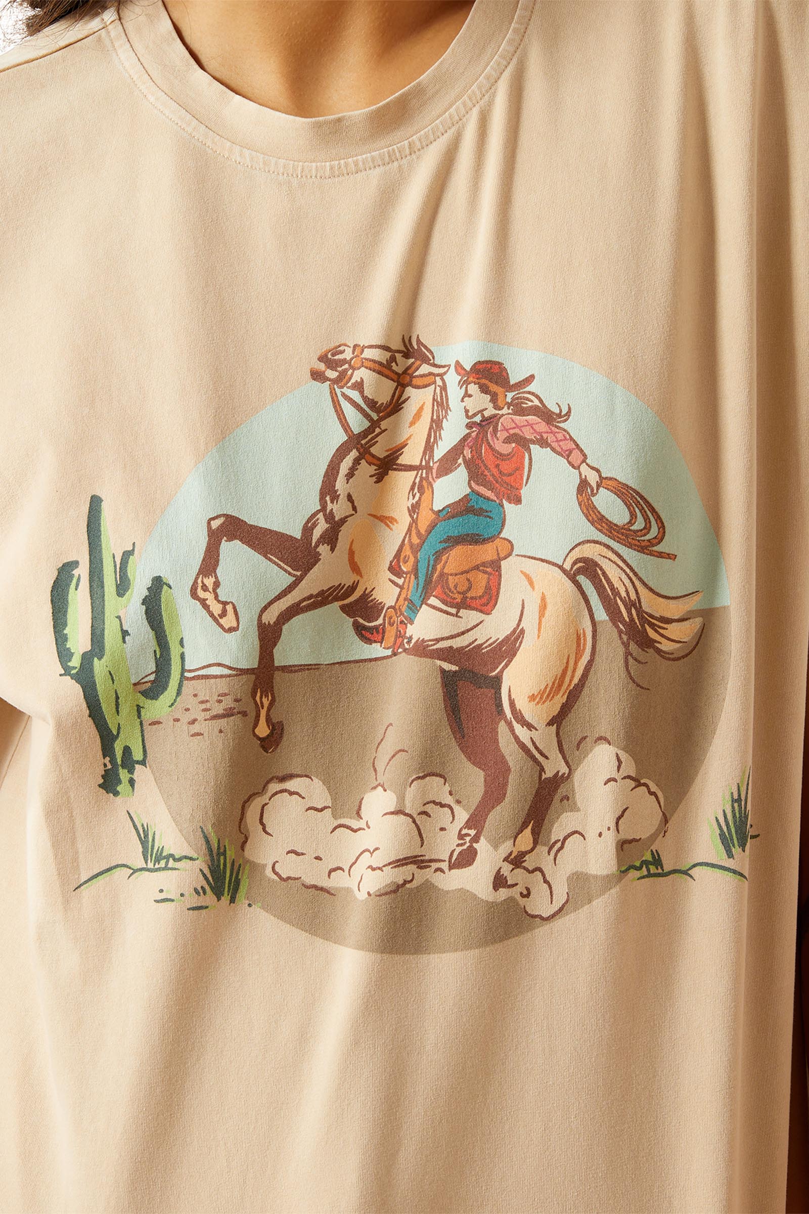 Ariat Ride On Damen T-Shirt